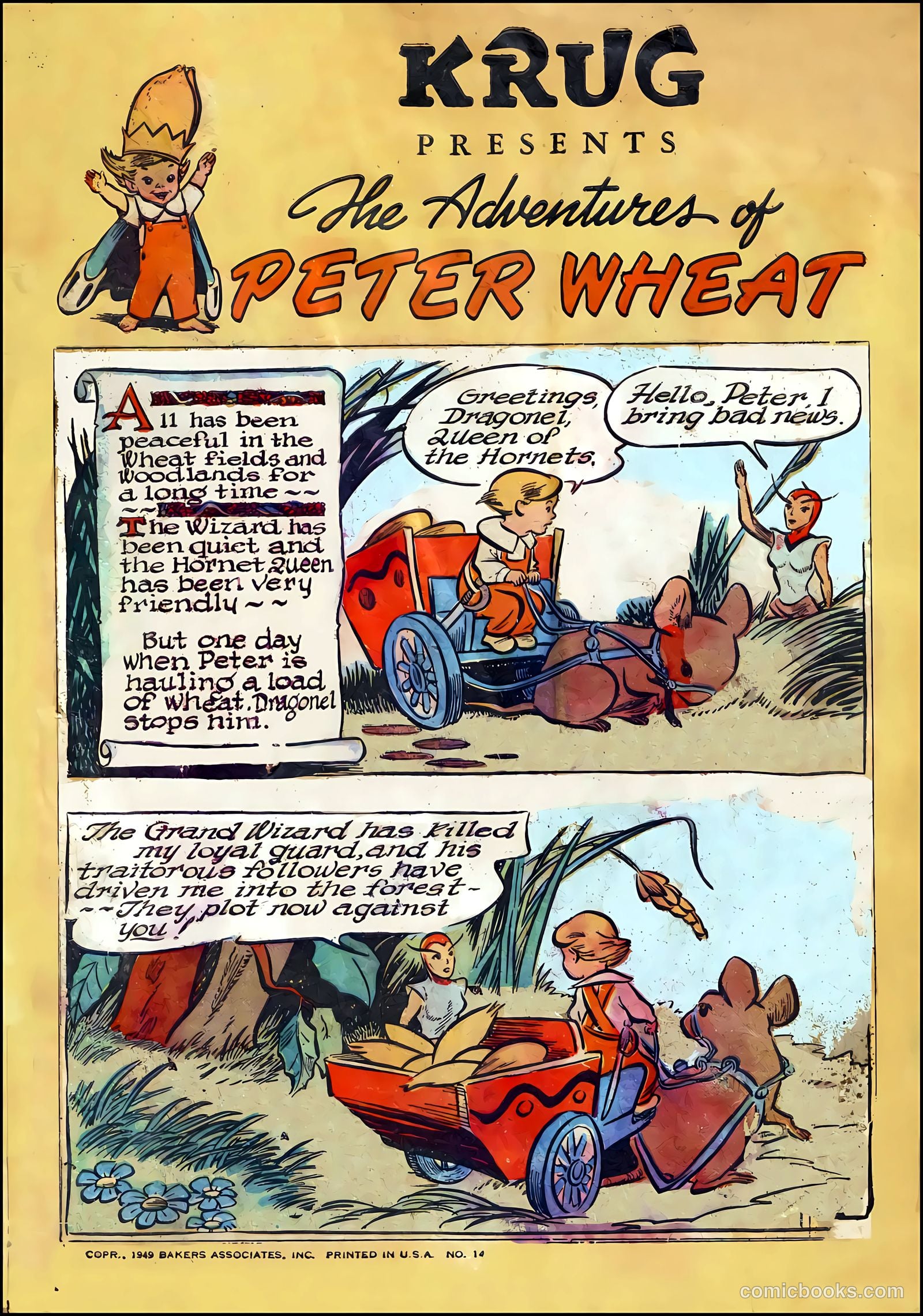 The Adventures of Peter Wheat #14 — page 1 of 16