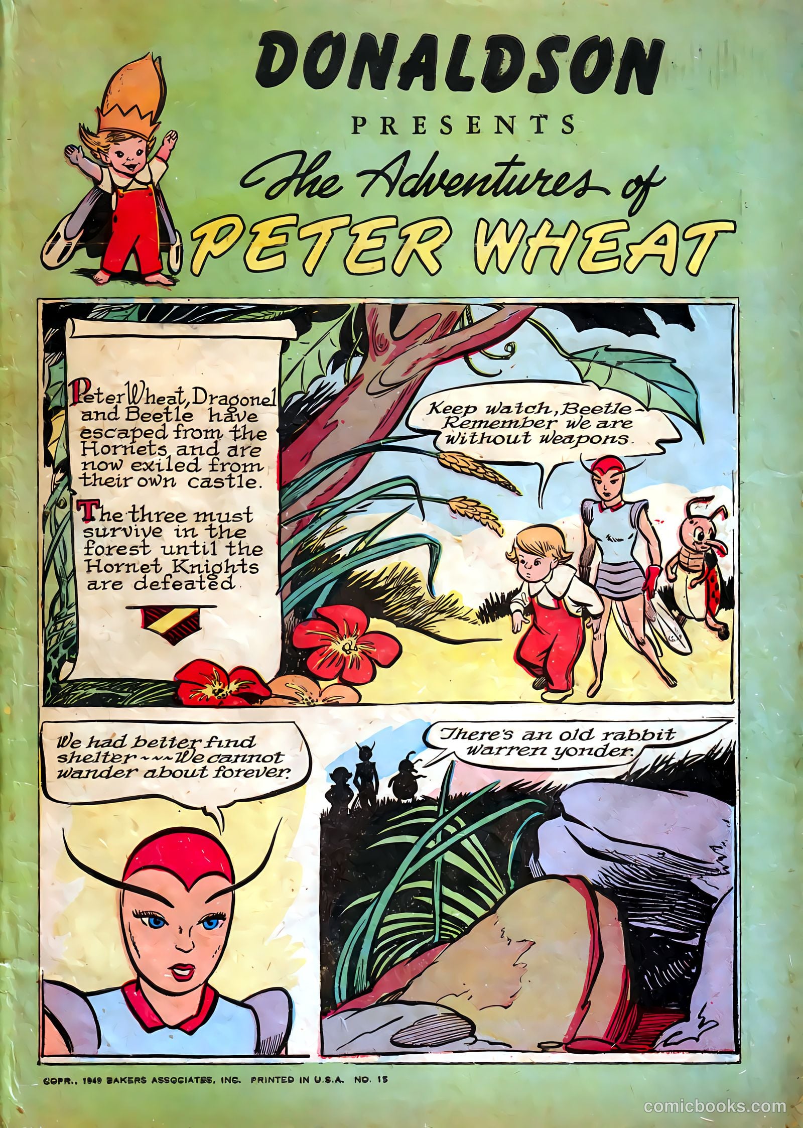 The Adventures of Peter Wheat #15 — page 1 of 16