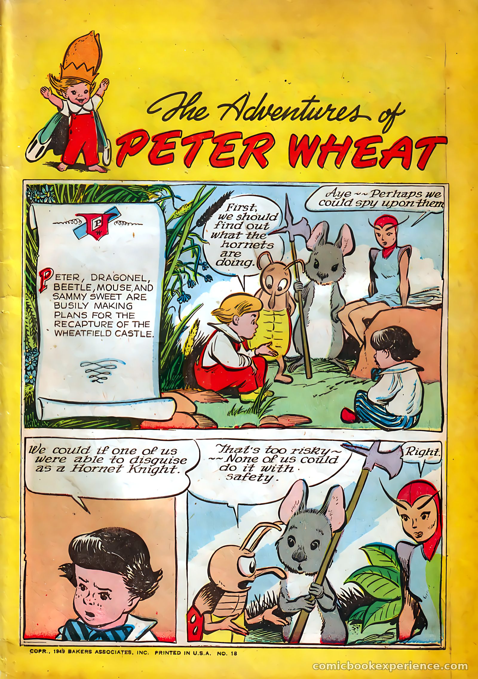 The Adventures of Peter Wheat #18 — page 1 of 16