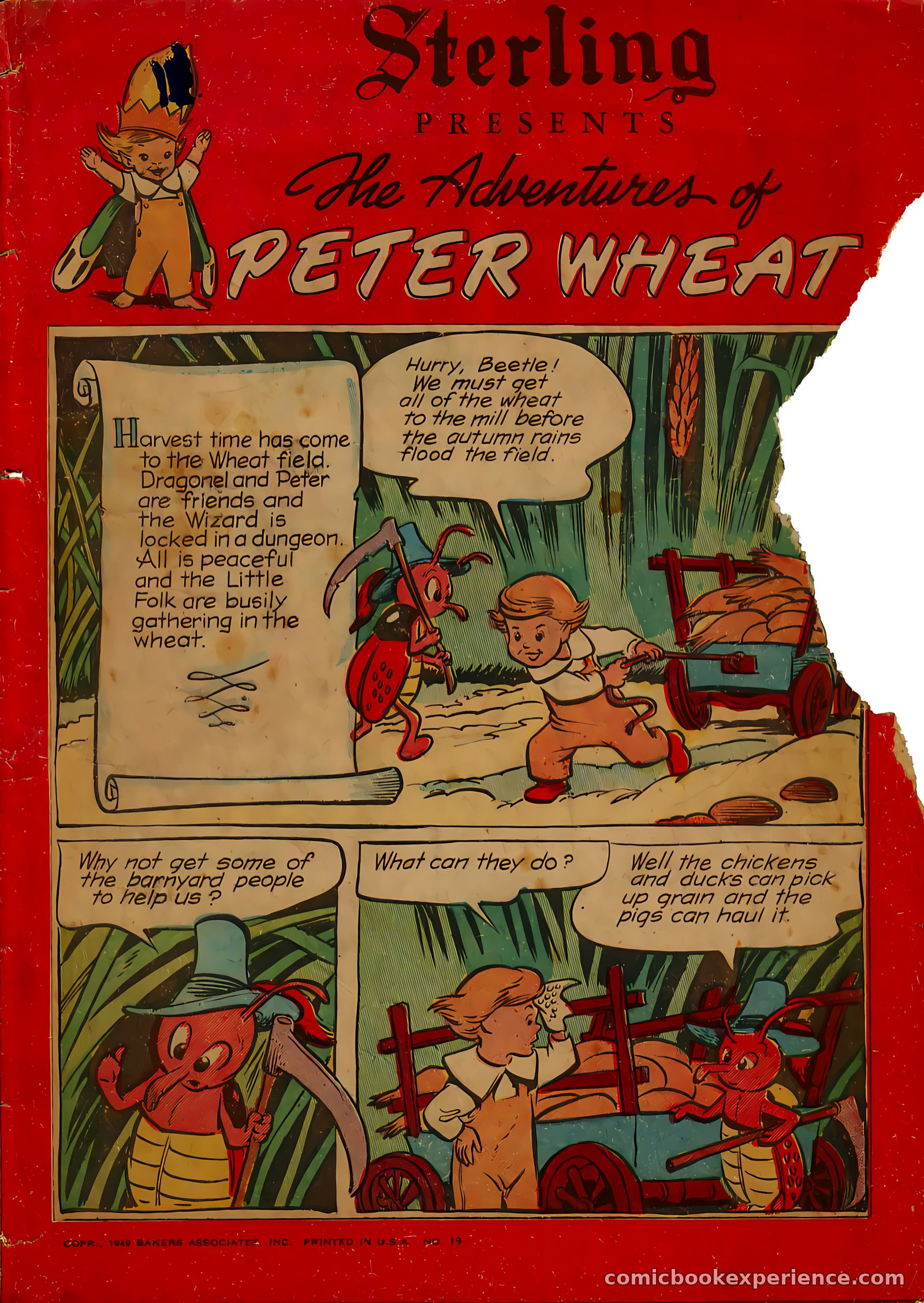 The Adventures of Peter Wheat #19 — page 1 of 16
