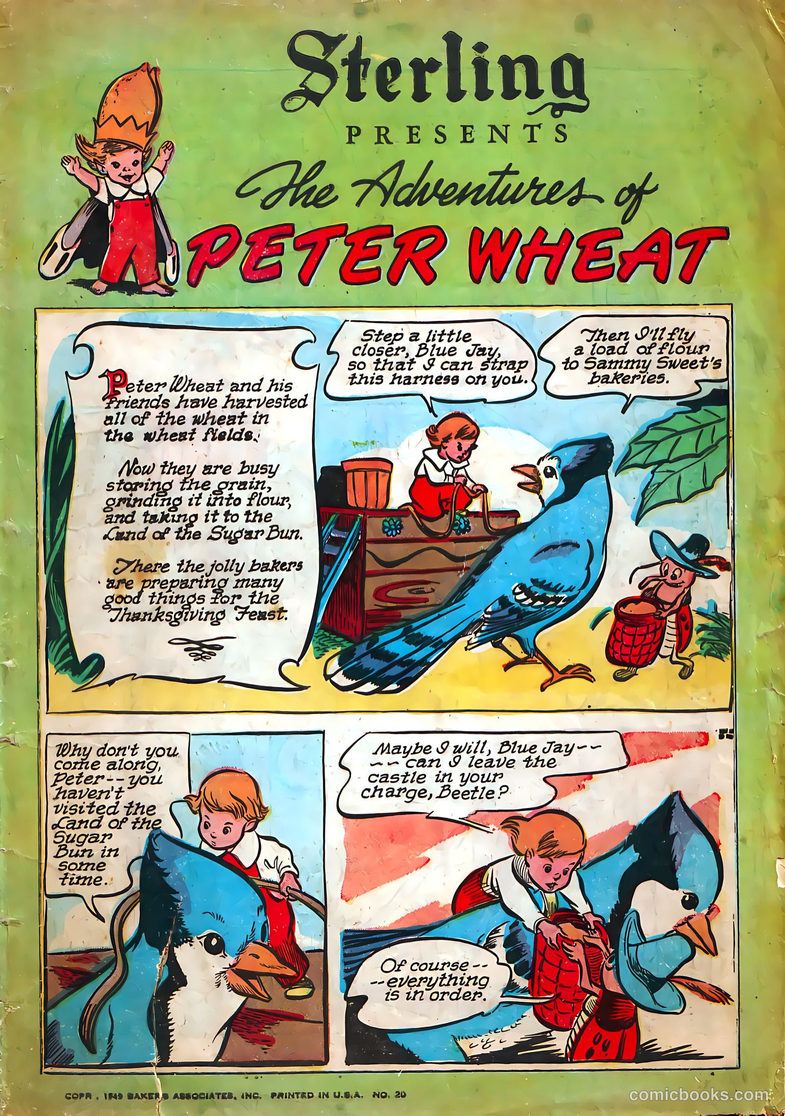 The Adventures of Peter Wheat #20 — page 1 of 16