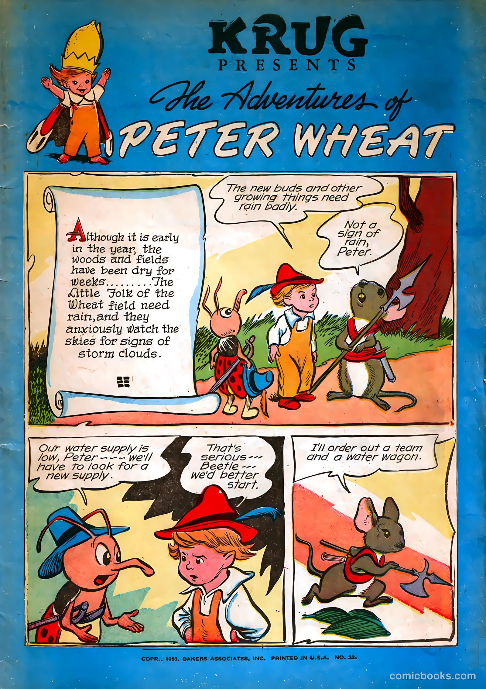 The Adventures of Peter Wheat #22 — page 1 of 16