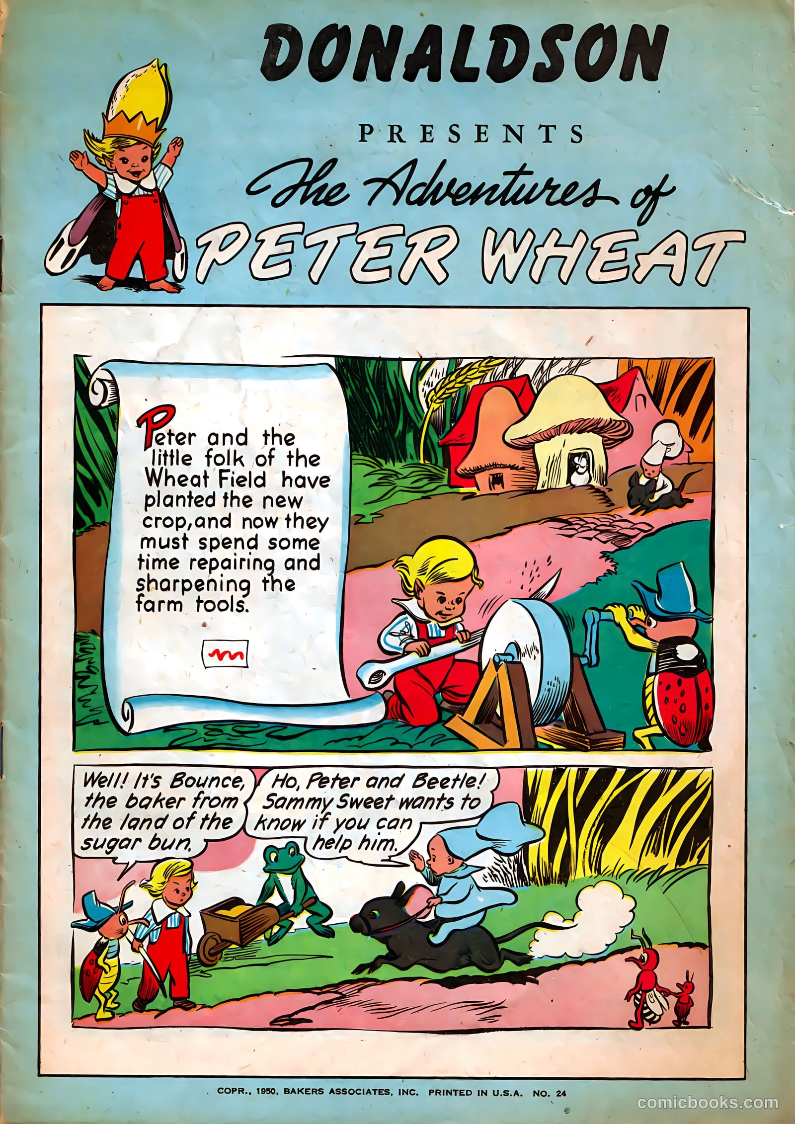 The Adventures of Peter Wheat #24 — page 1 of 16