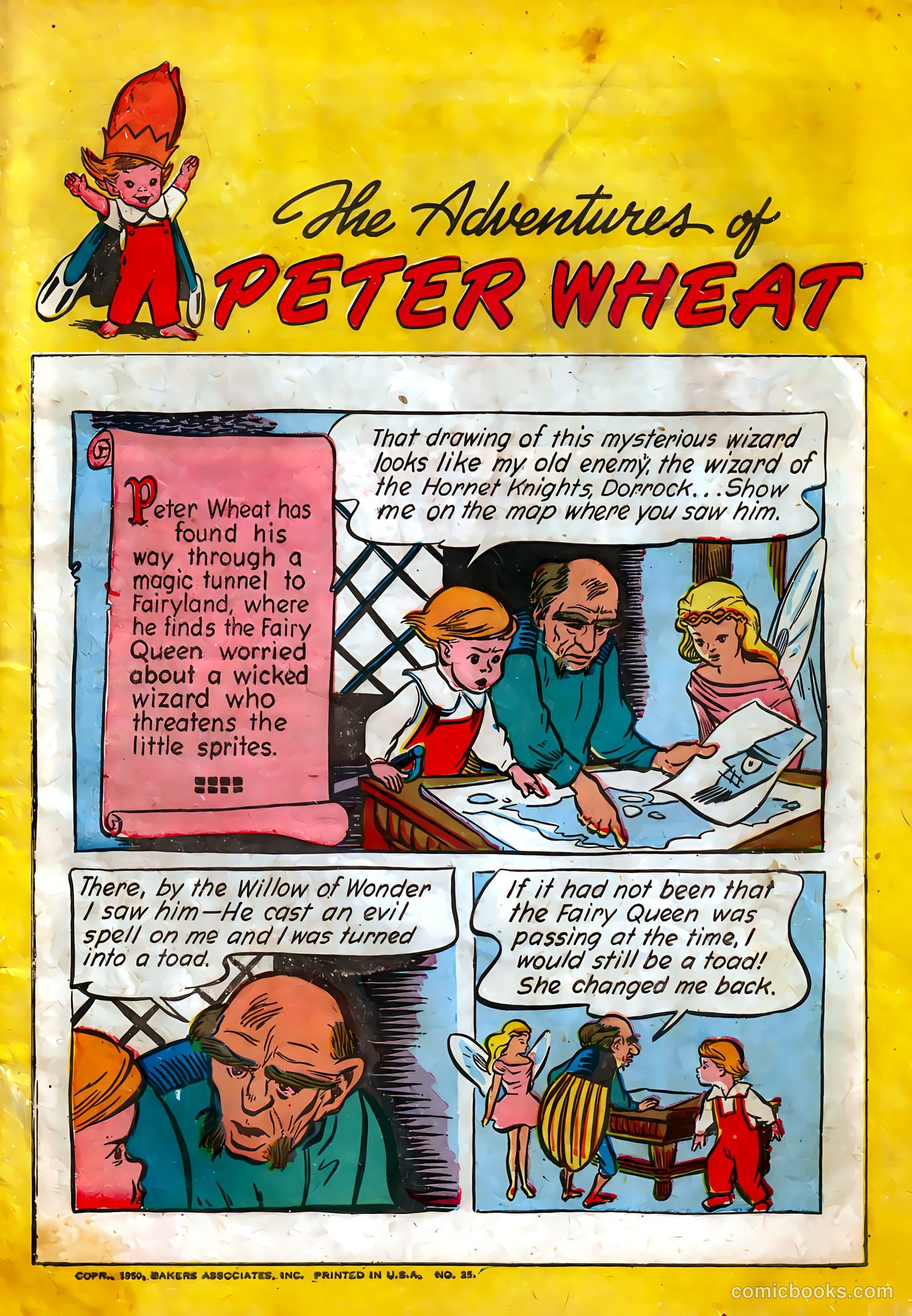The Adventures of Peter Wheat #25 — page 1 of 16