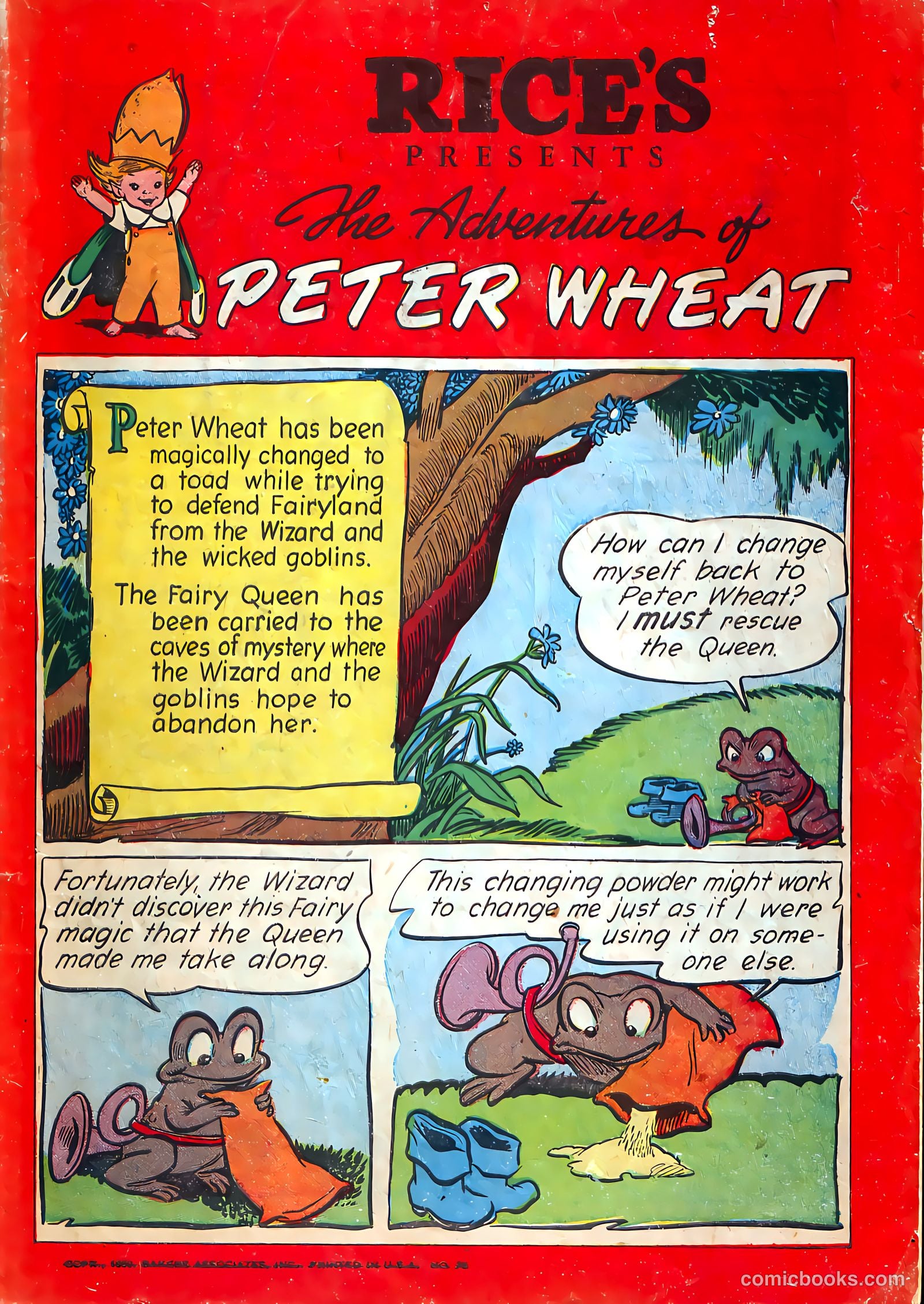 The Adventures of Peter Wheat #26 — page 1 of 16