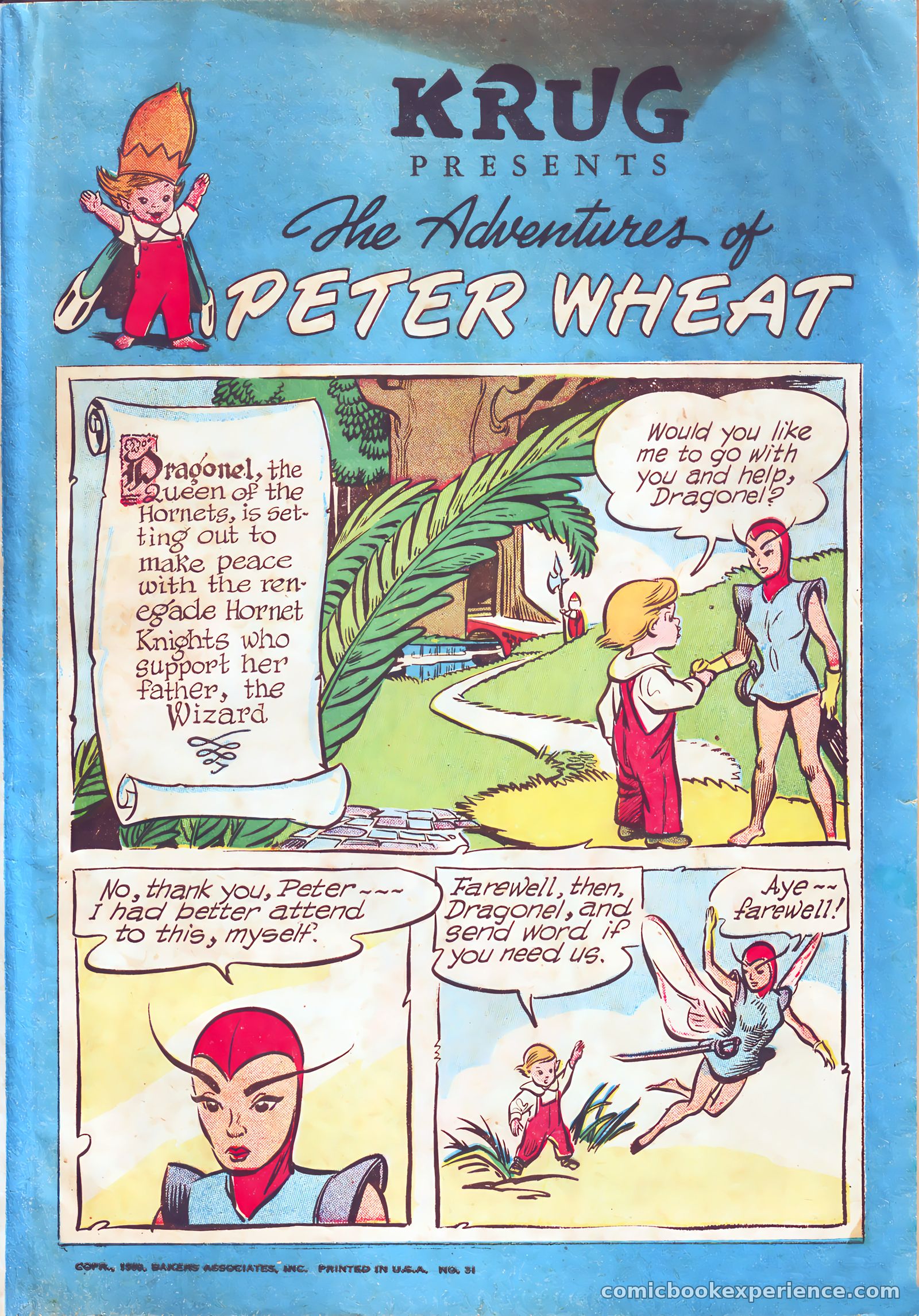 The Adventures of Peter Wheat #31 — page 1 of 16