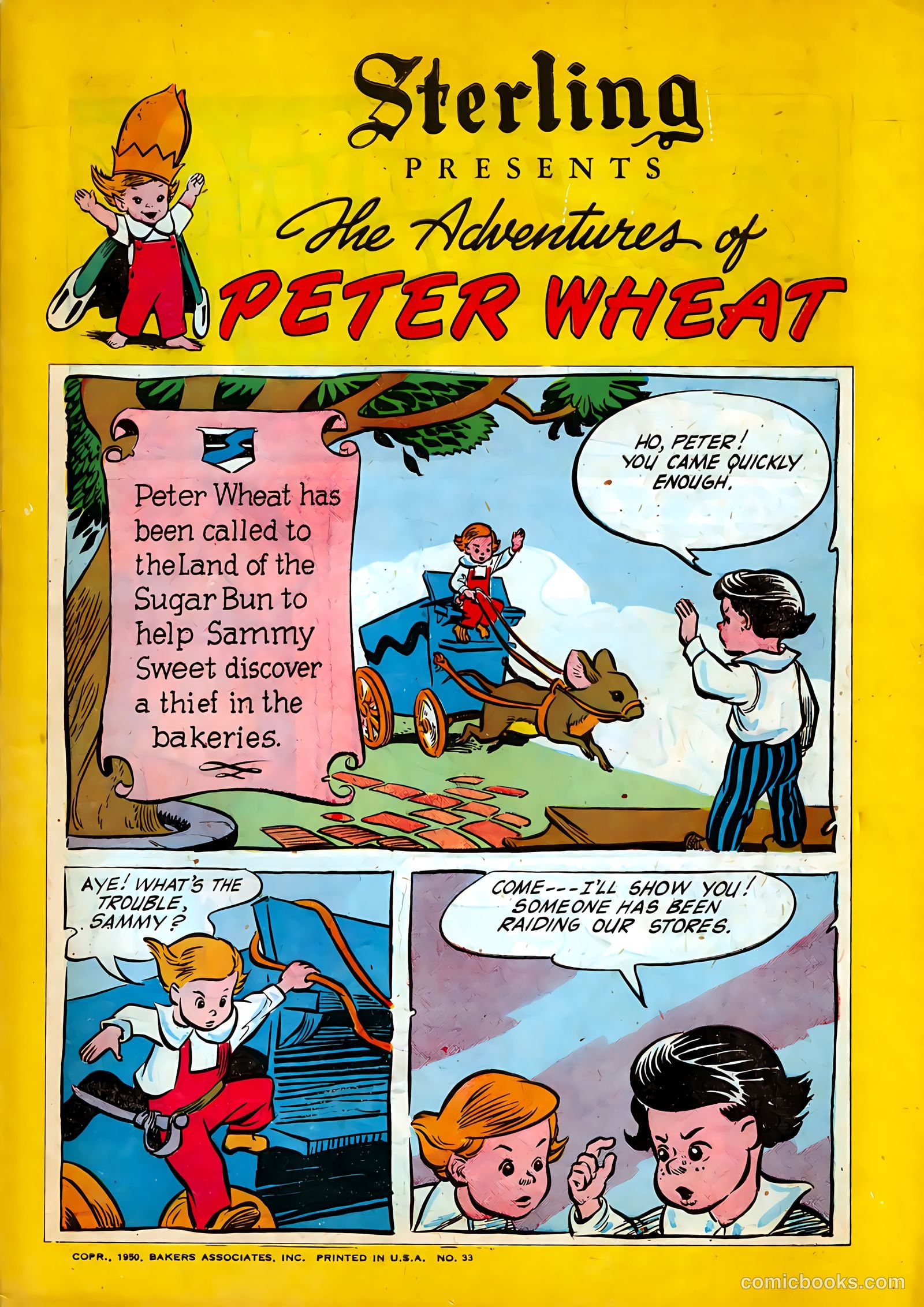 The Adventures of Peter Wheat #33 — page 1 of 16