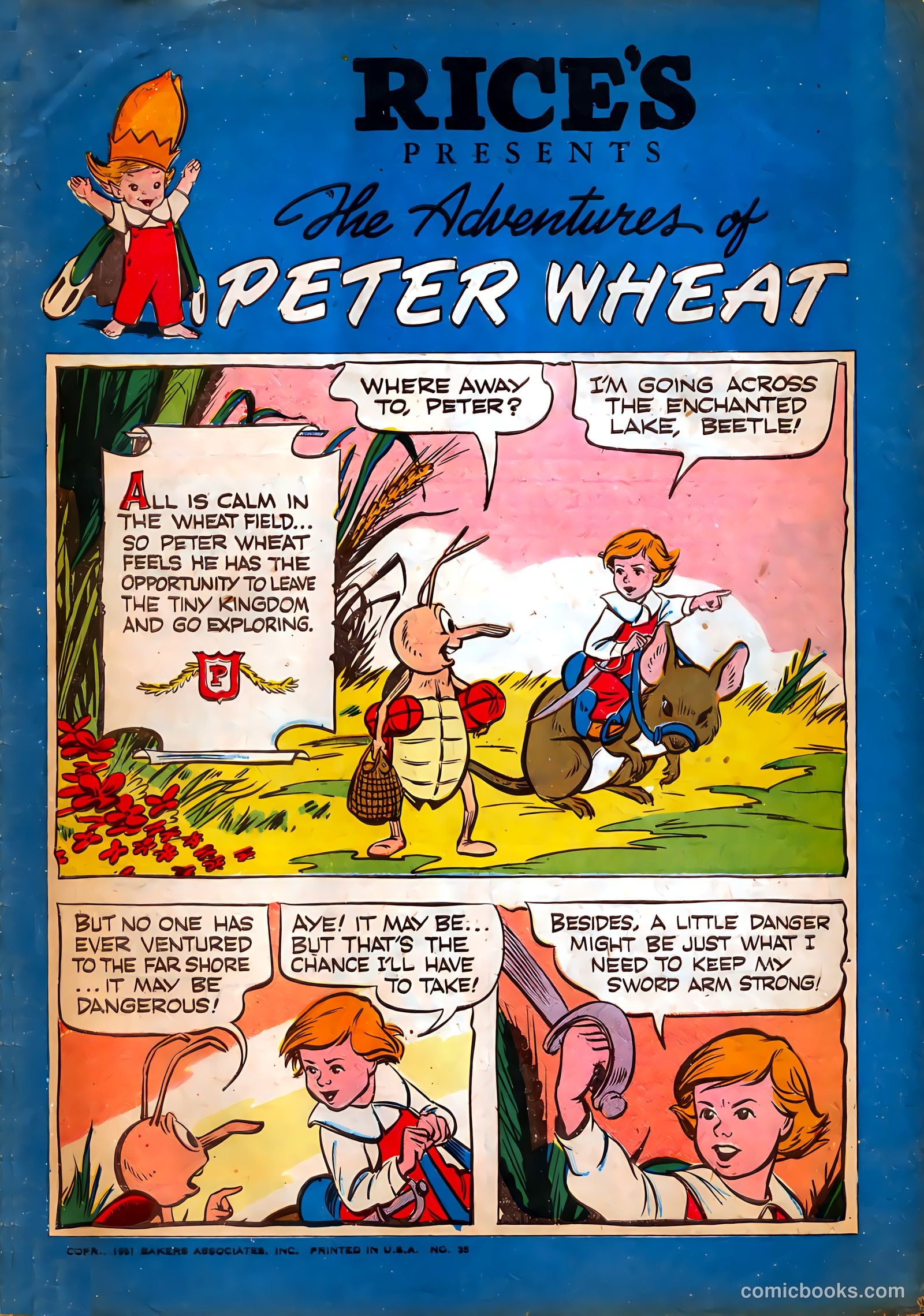 The Adventures of Peter Wheat #35 — page 1 of 16