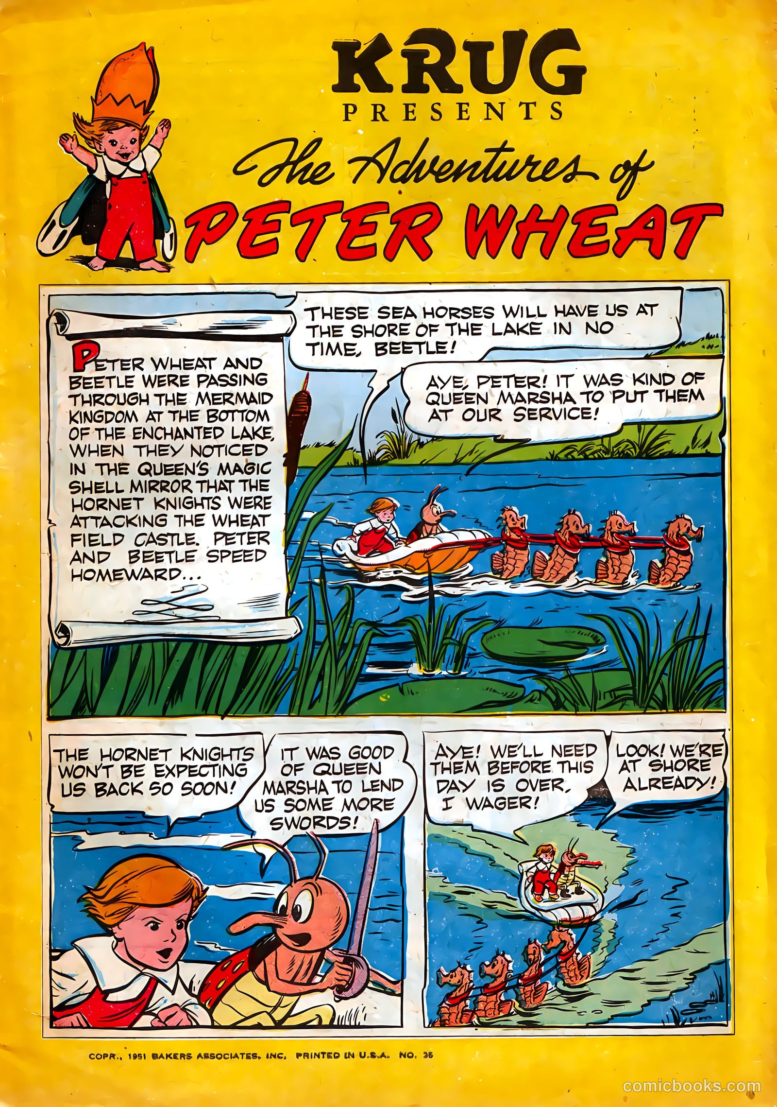 The Adventures of Peter Wheat #36 — page 1 of 16