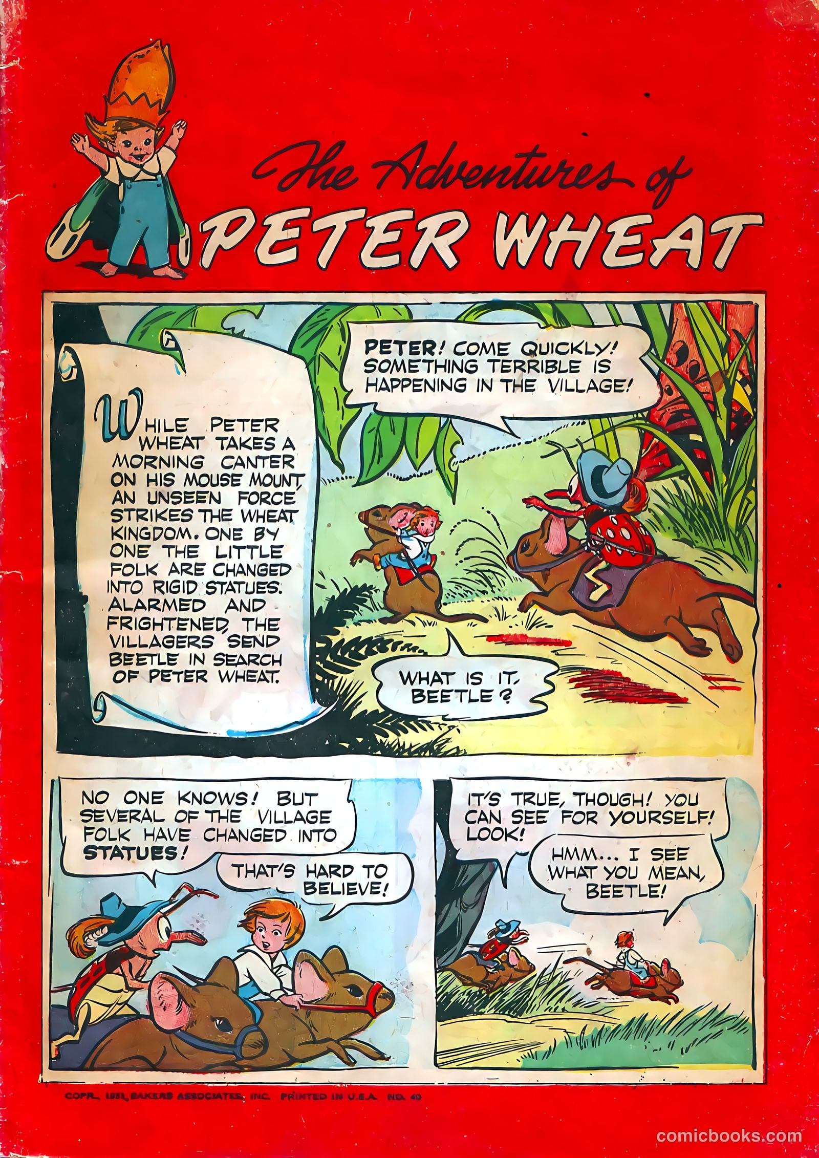 The Adventures of Peter Wheat #40 — page 1 of 16