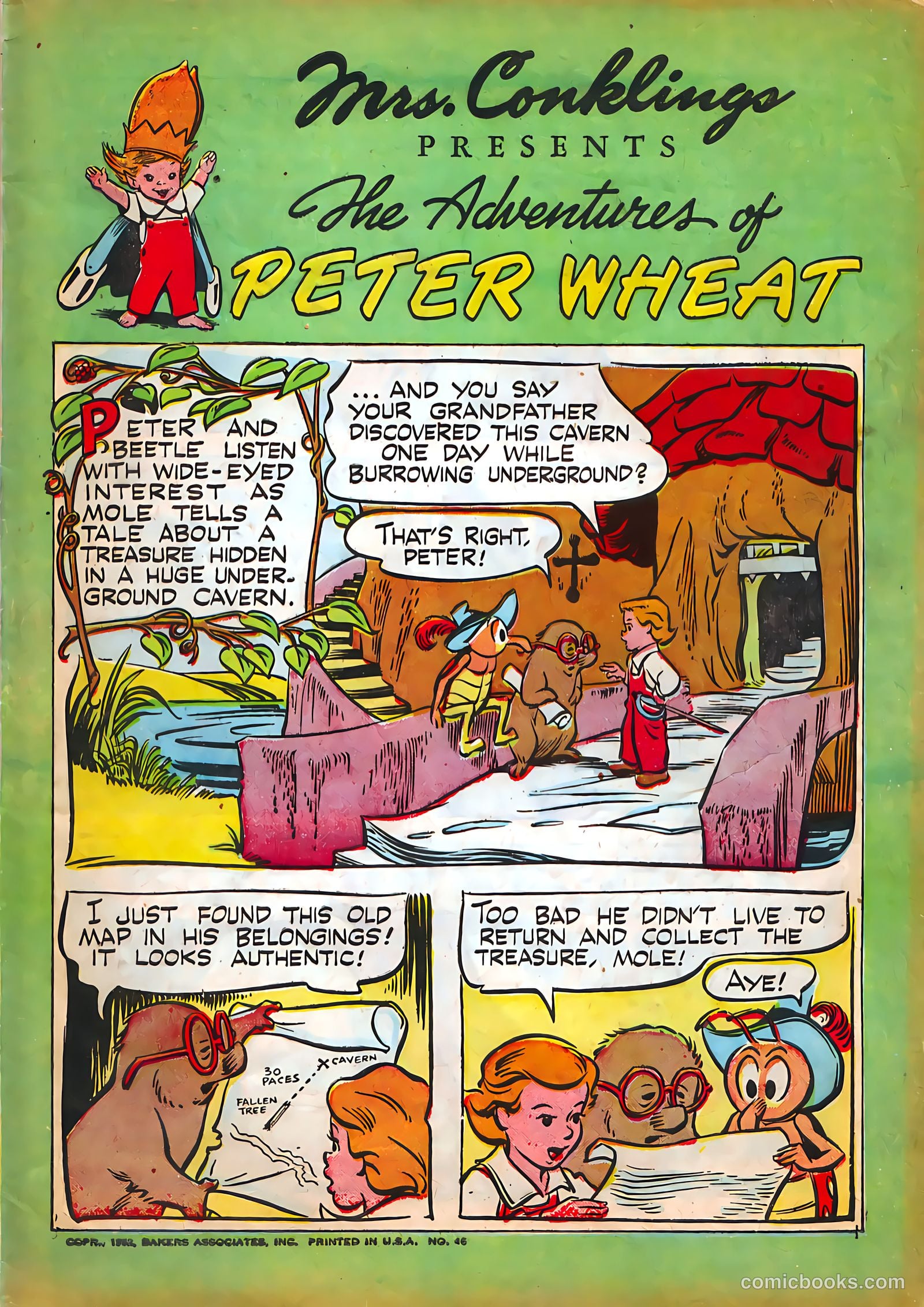 The Adventures of Peter Wheat #46 — page 1 of 16