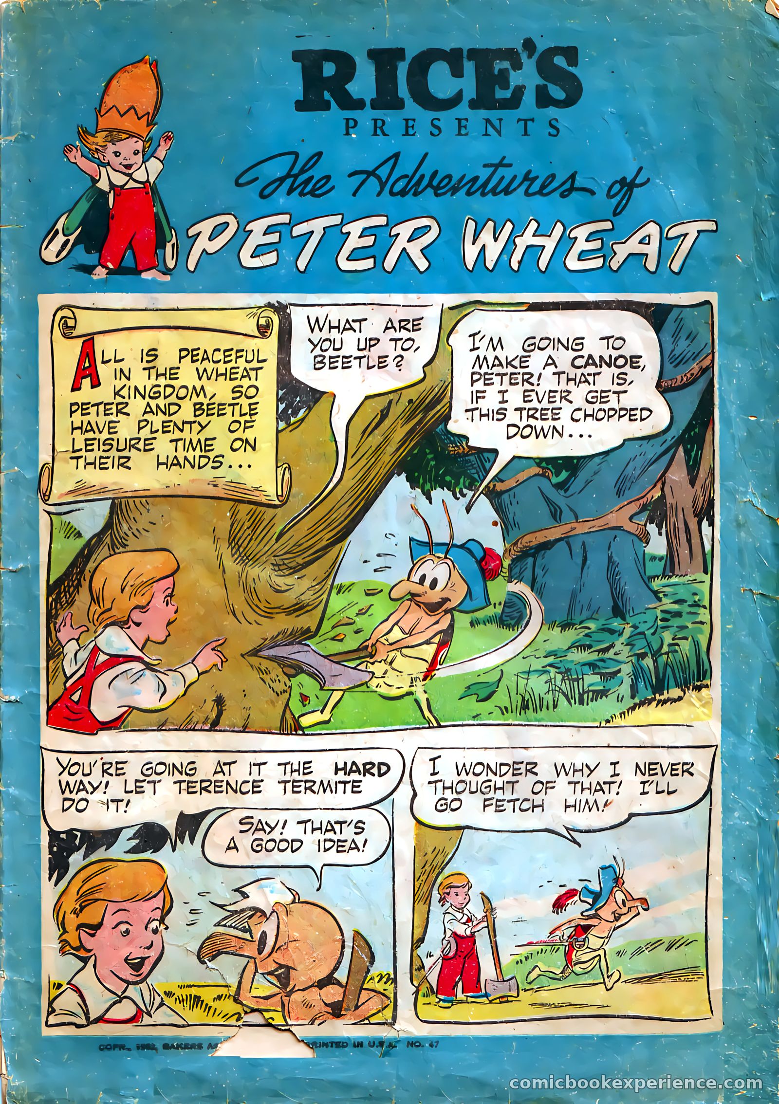 The Adventures of Peter Wheat #47 — page 1 of 16