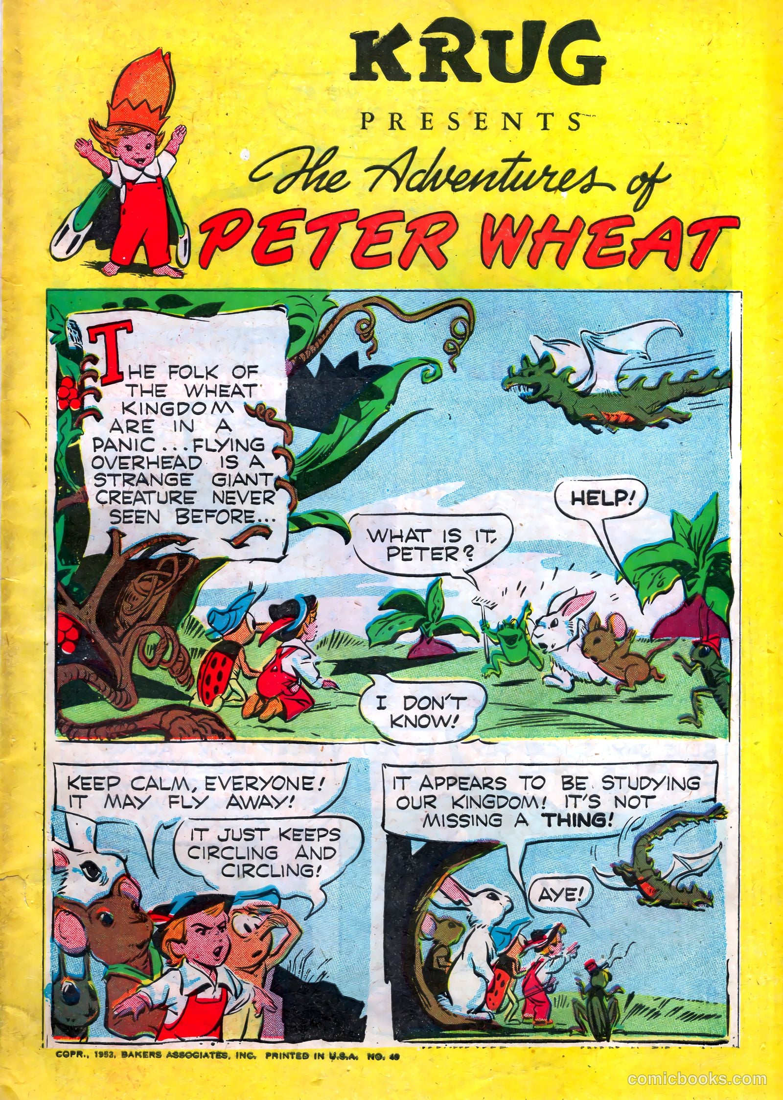The Adventures of Peter Wheat #49 — page 1 of 16