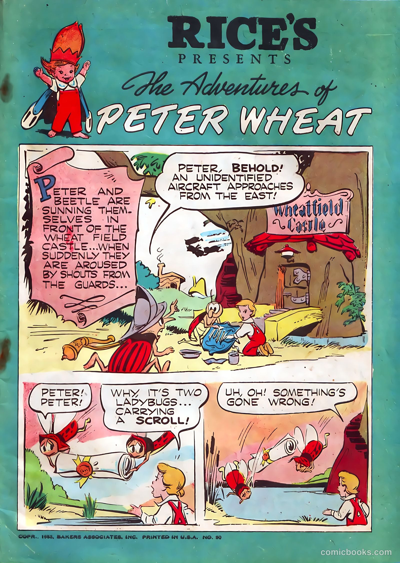 The Adventures of Peter Wheat #50 — page 1 of 16
