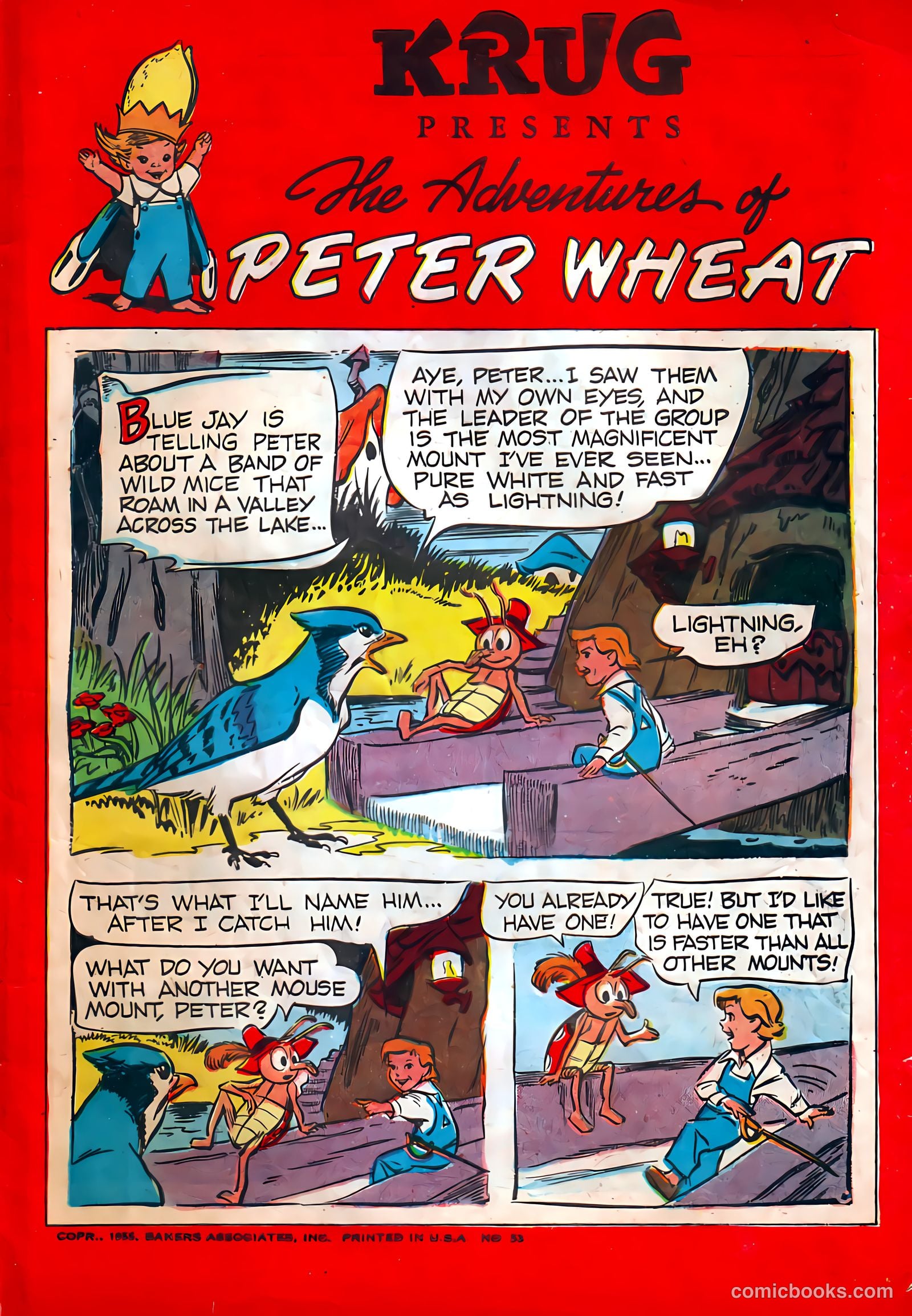 The Adventures of Peter Wheat #53 — page 1 of 16