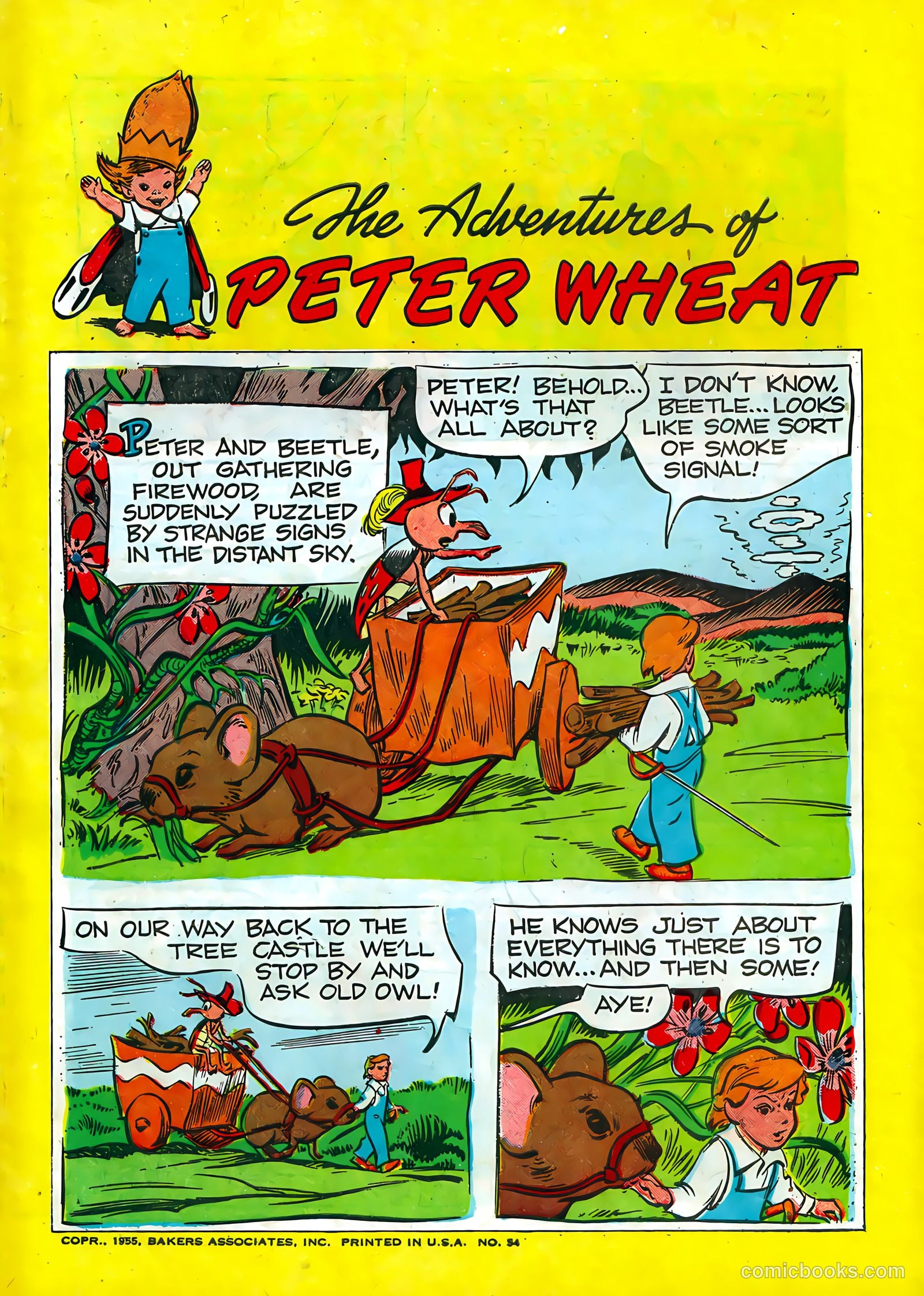 The Adventures of Peter Wheat #54 — page 1 of 16