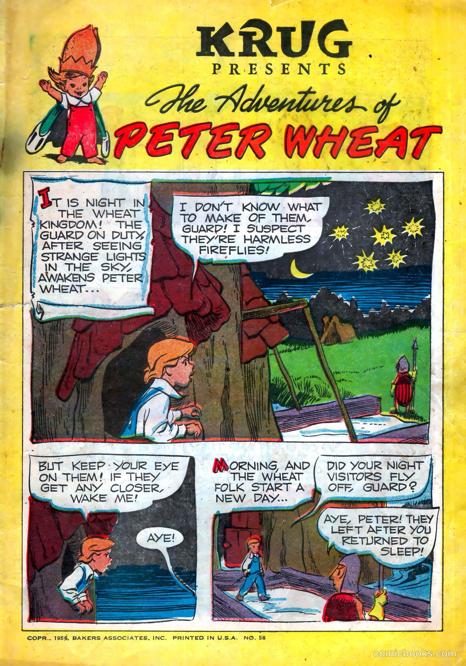The Adventures of Peter Wheat #58 — page 1 of 16
