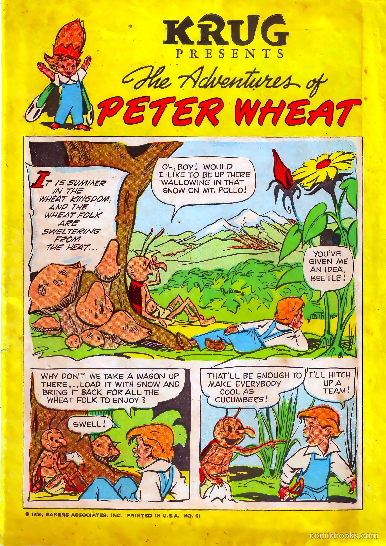 The Adventures of Peter Wheat #61 — page 1 of 16