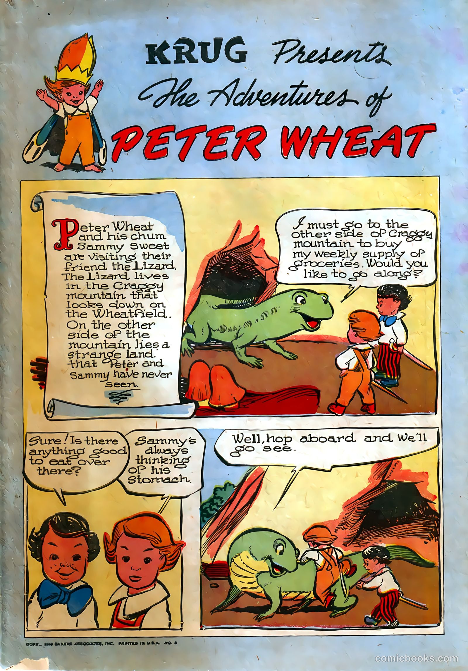 The Adventures of Peter Wheat #8 — page 1 of 16