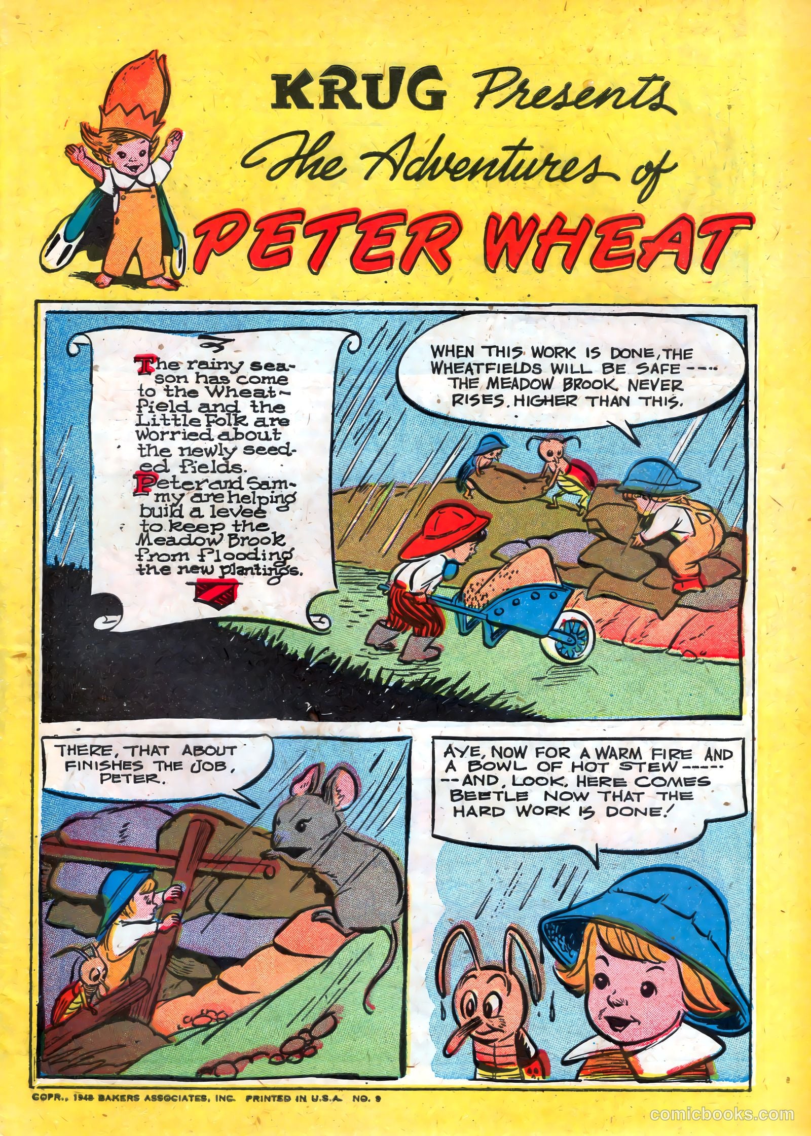The Adventures of Peter Wheat #9 — page 1 of 16