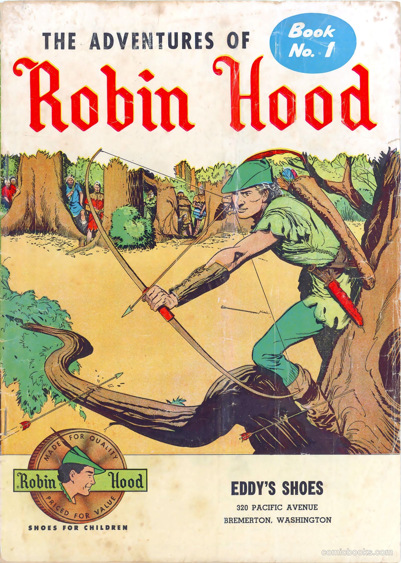 The Adventures of Robin Hood #1 — page 1 of 36