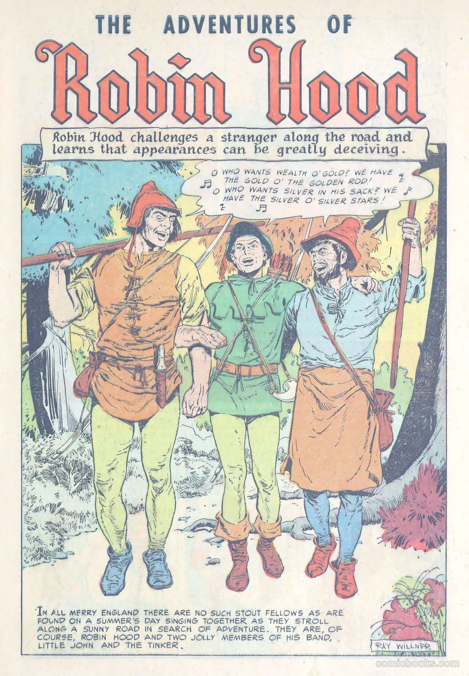 The Adventures of Robin Hood #2 — page 3 of 36