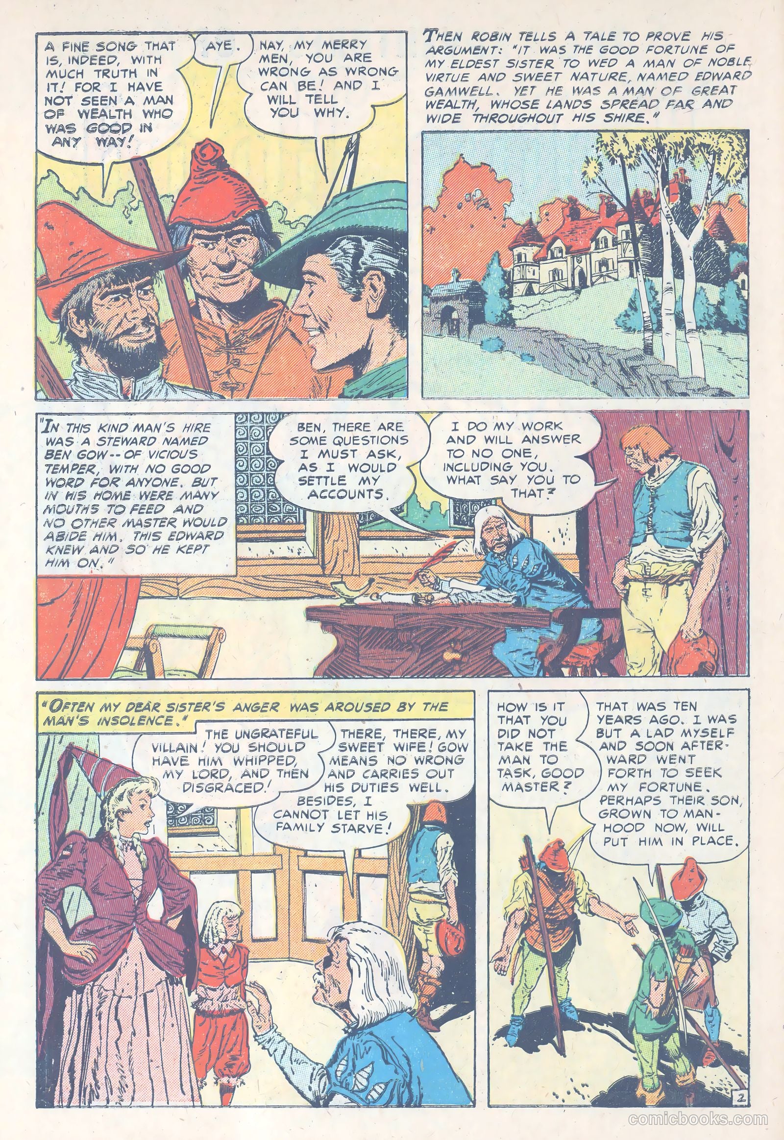 The Adventures of Robin Hood #2 — page 4 of 36