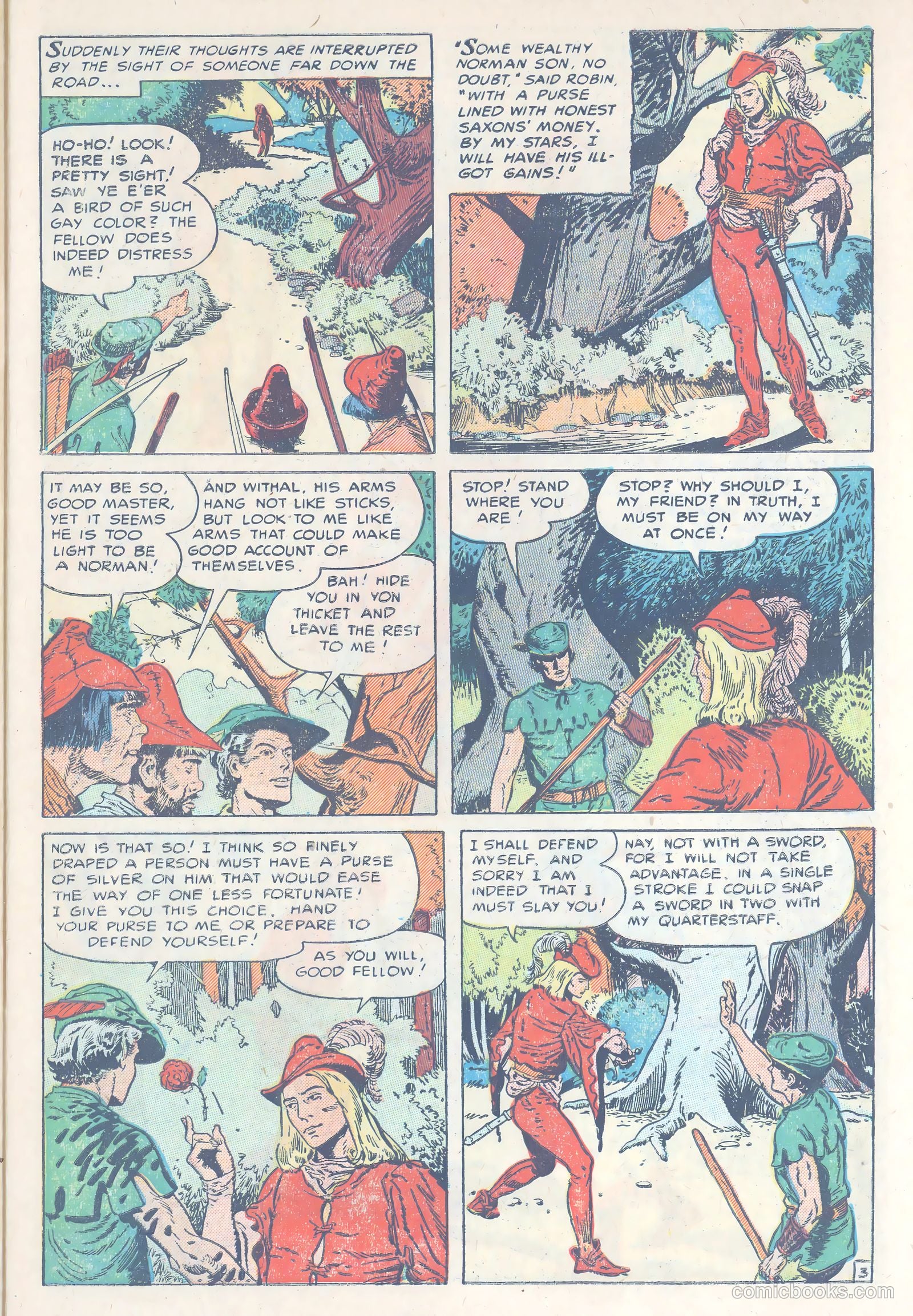 The Adventures of Robin Hood #2 — page 5 of 36