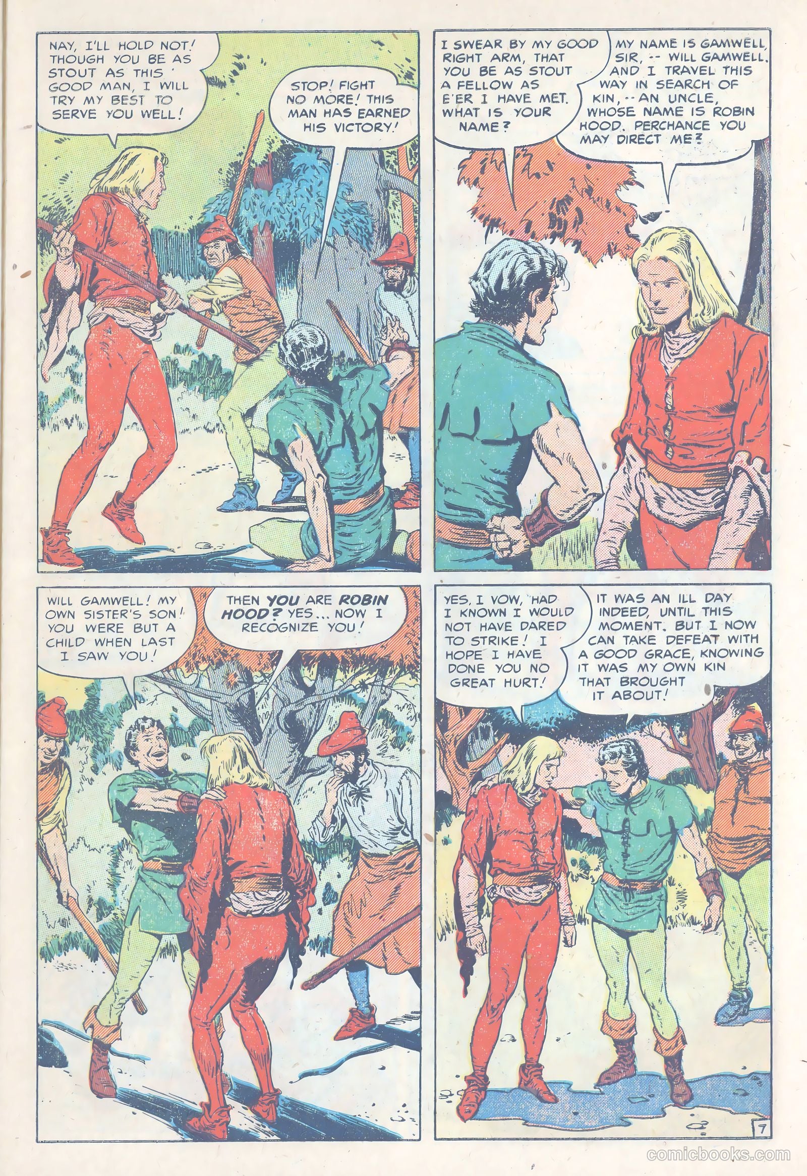 The Adventures of Robin Hood #2 — page 9 of 36