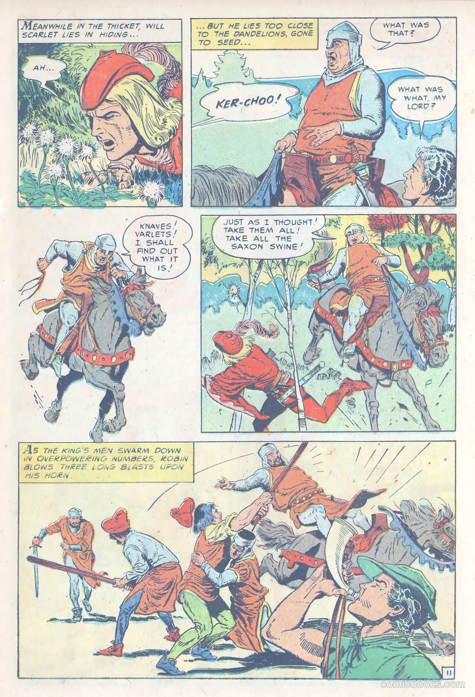 The Adventures of Robin Hood #2 — page 13 of 36
