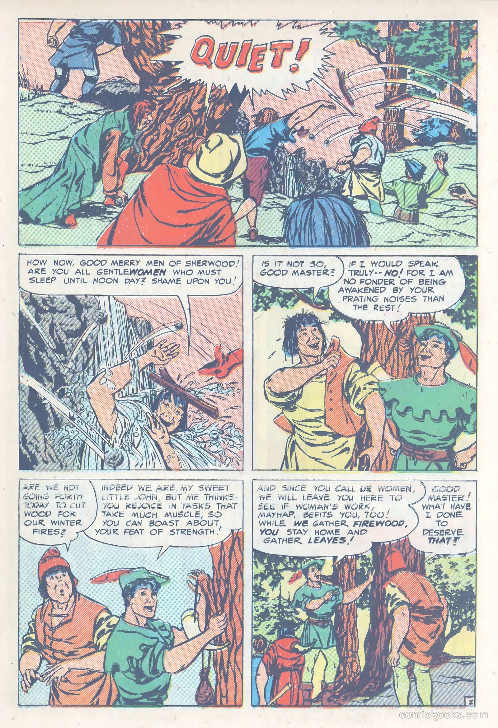 The Adventures of Robin Hood #2 — page 17 of 36