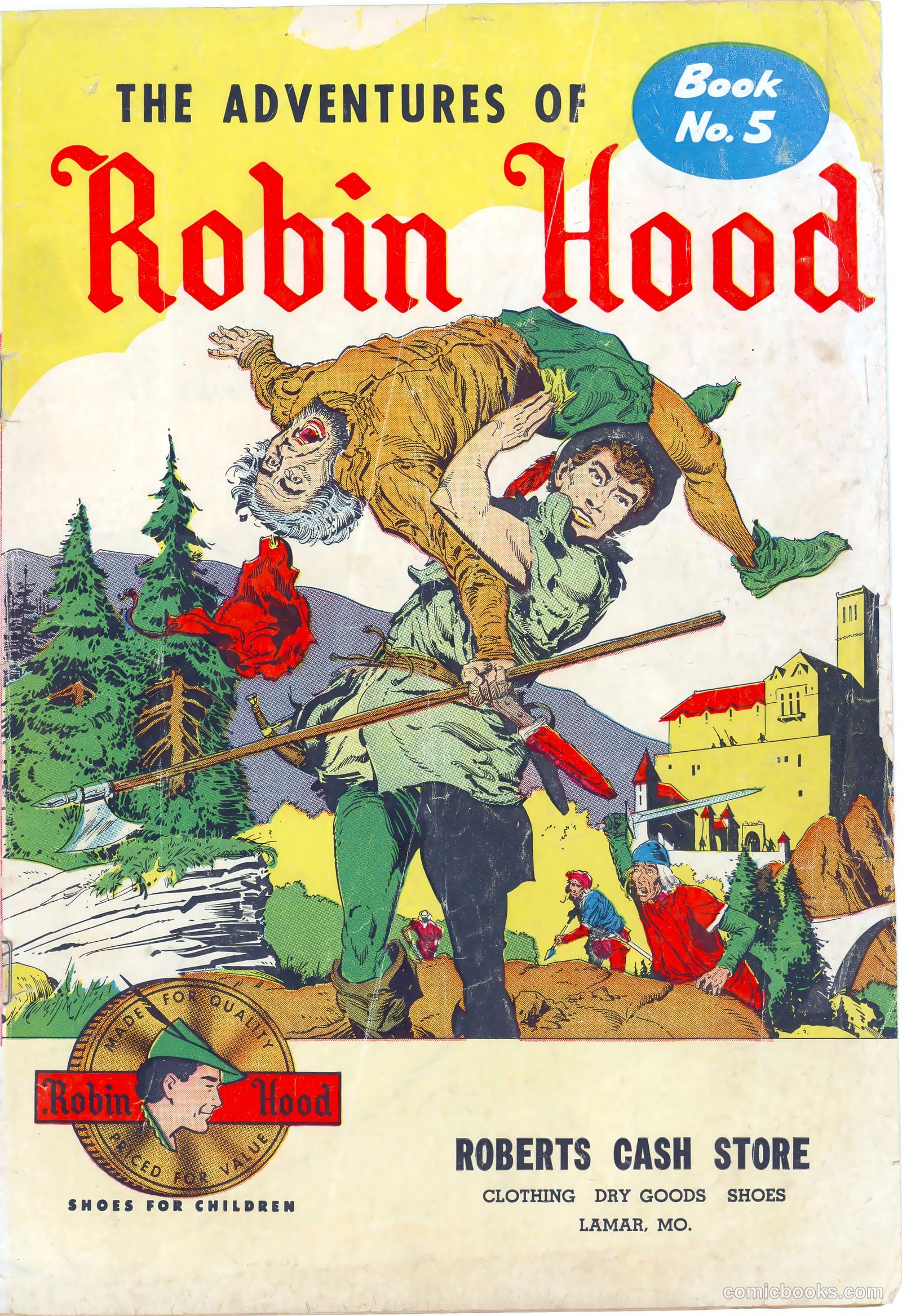 The Adventures of Robin Hood #5 — page 1 of 36