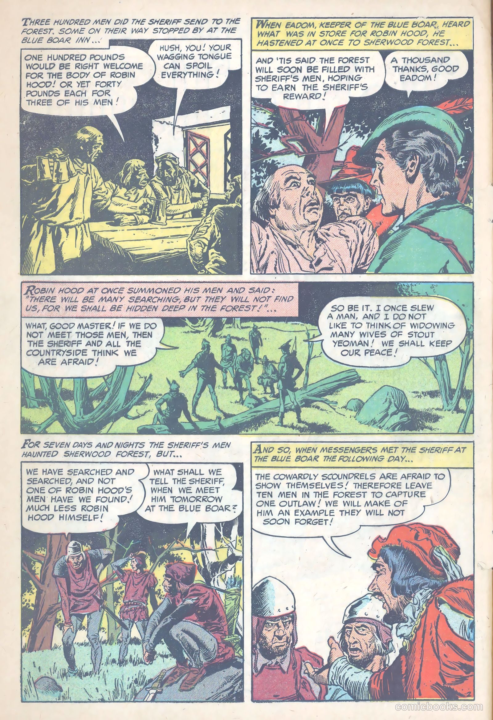 The Adventures of Robin Hood #5 — page 4 of 36