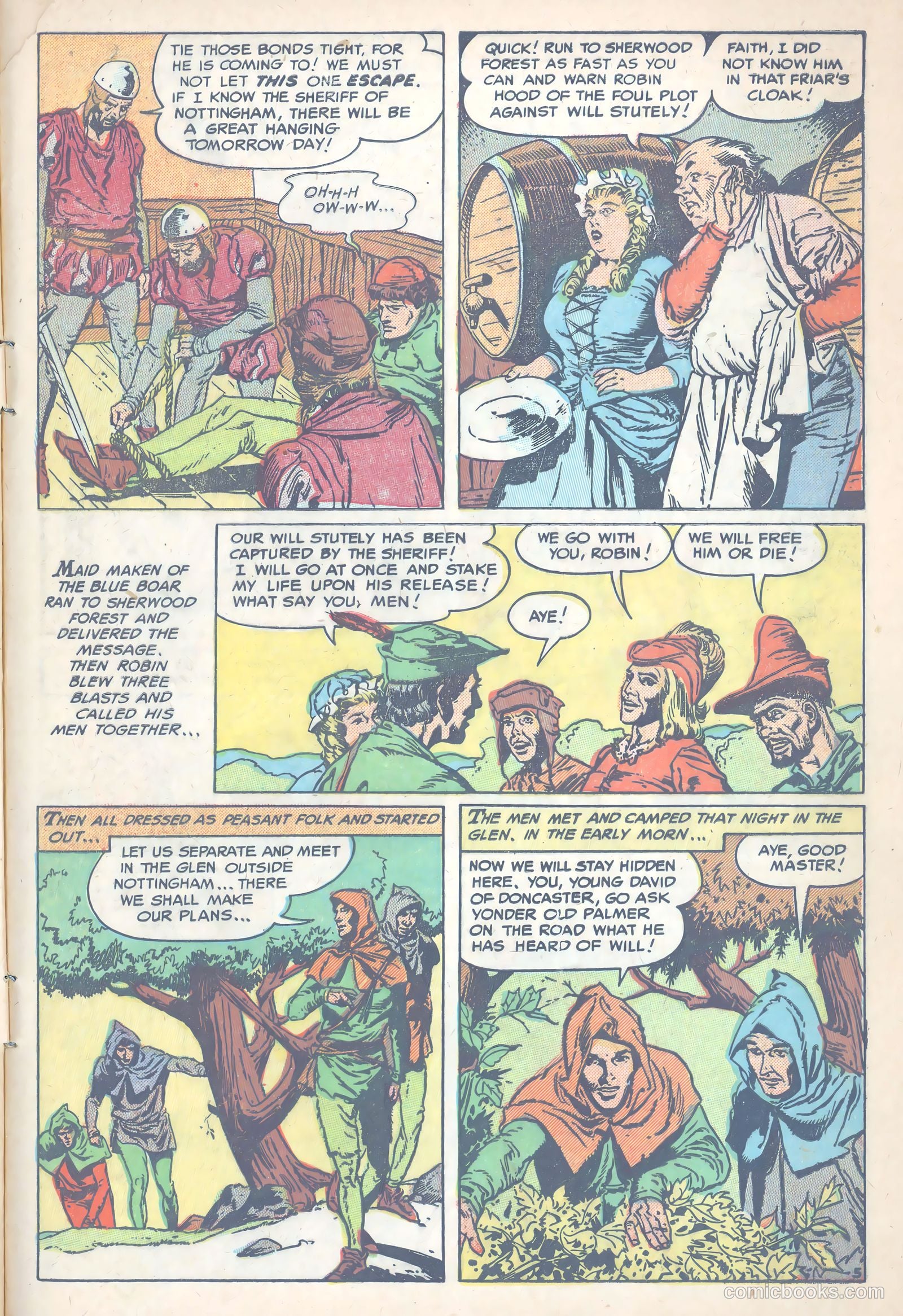 The Adventures of Robin Hood #5 — page 7 of 36