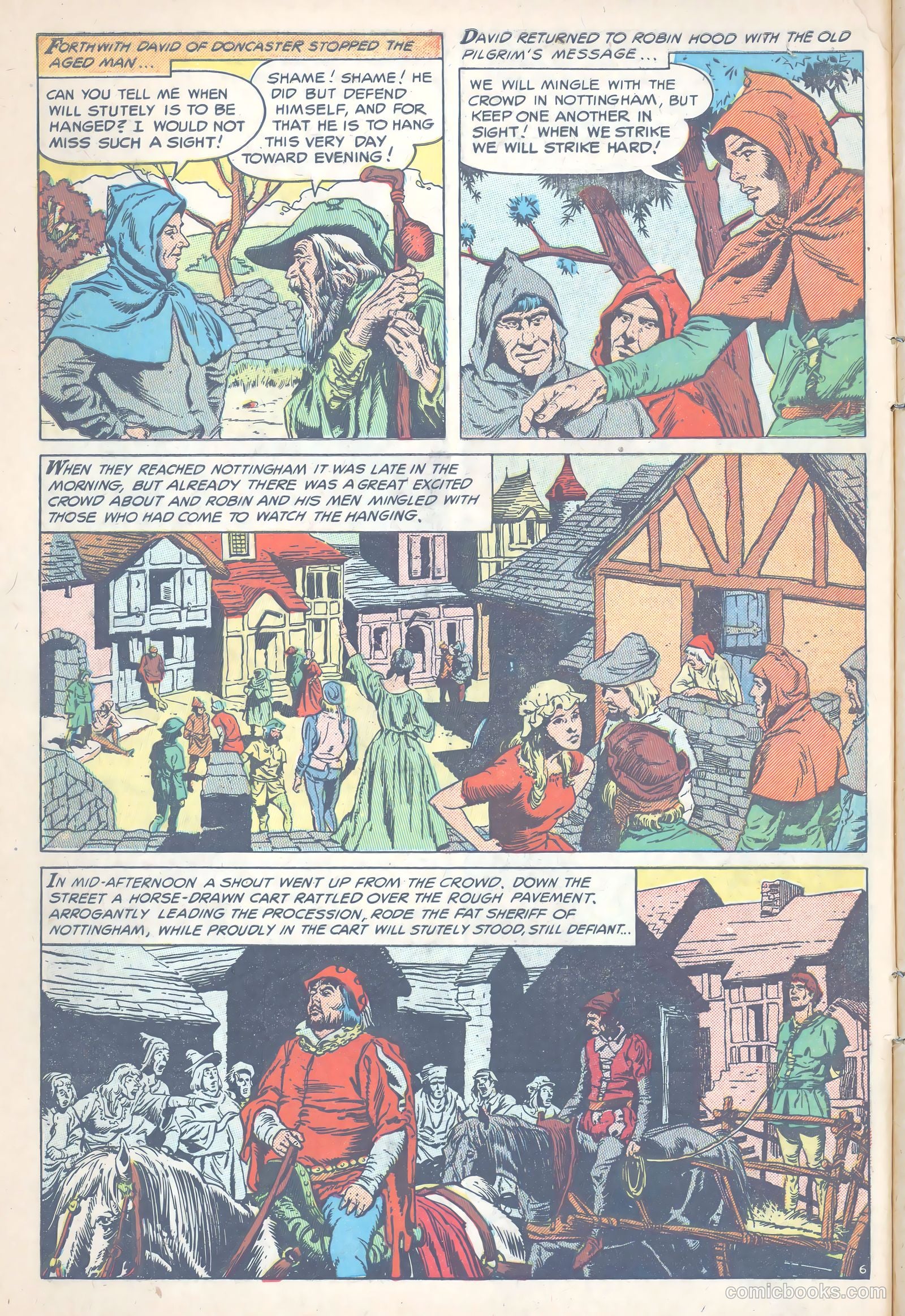 The Adventures of Robin Hood #5 — page 8 of 36