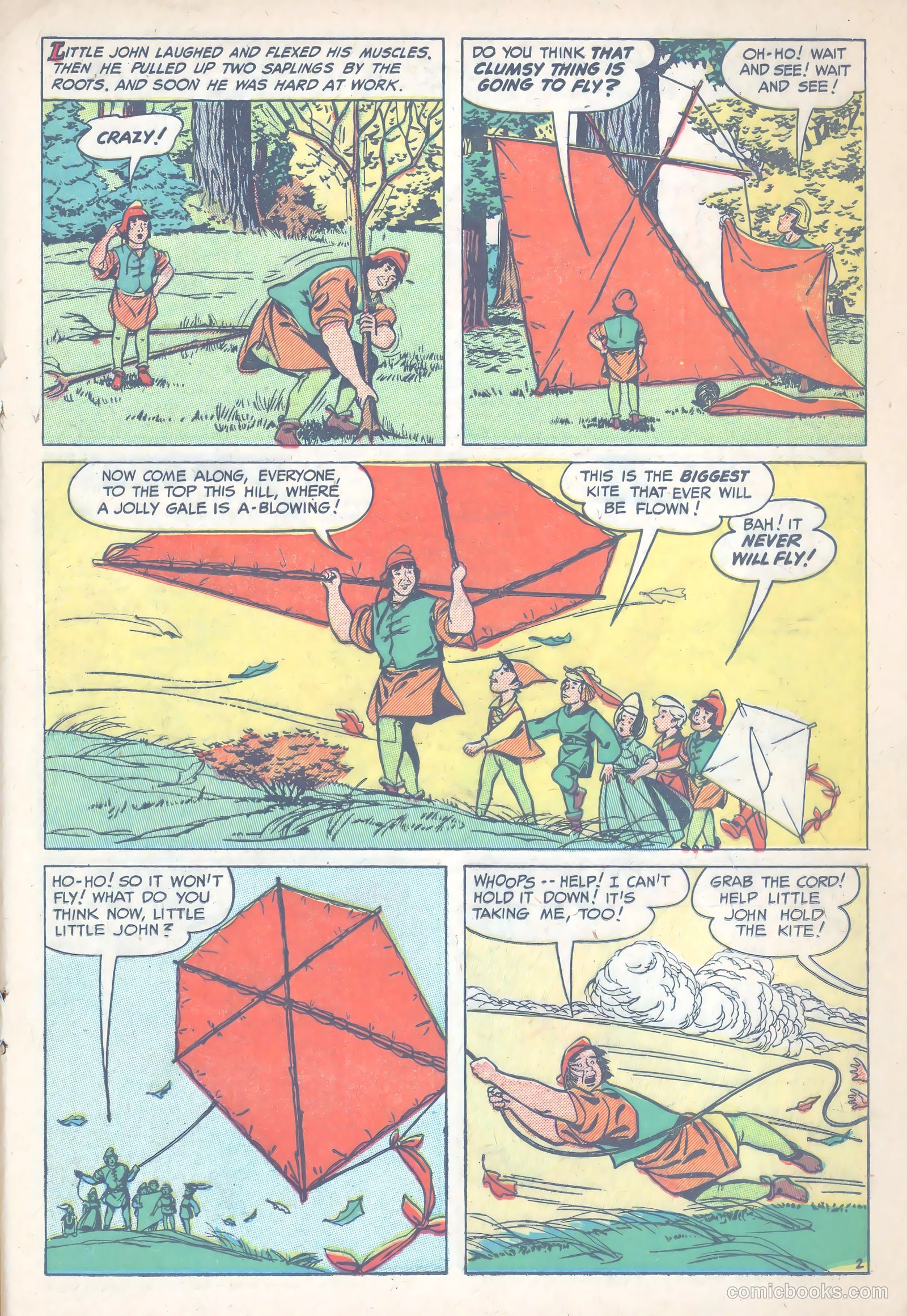 The Adventures of Robin Hood #5 — page 17 of 36
