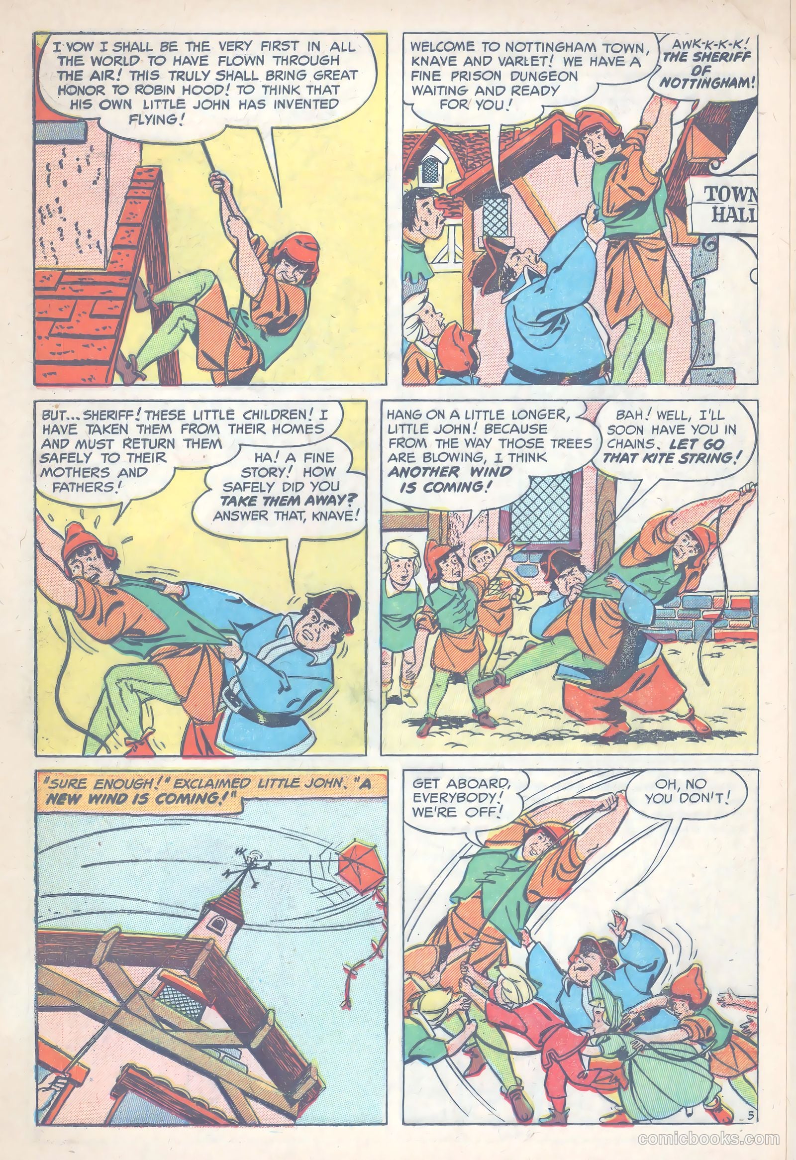The Adventures of Robin Hood #5 — page 20 of 36