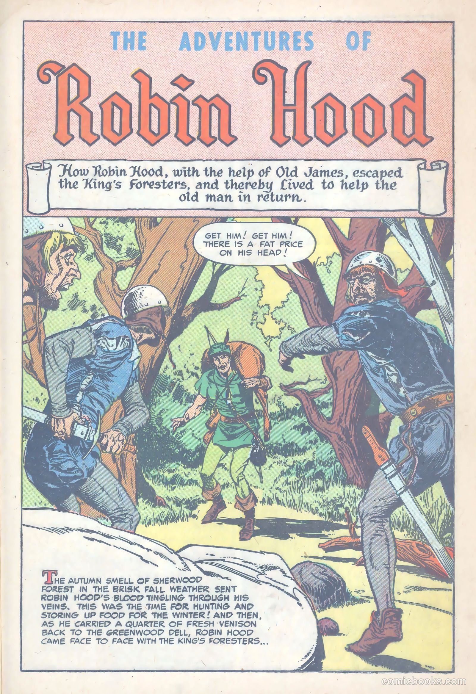 The Adventures of Robin Hood #5 — page 25 of 36