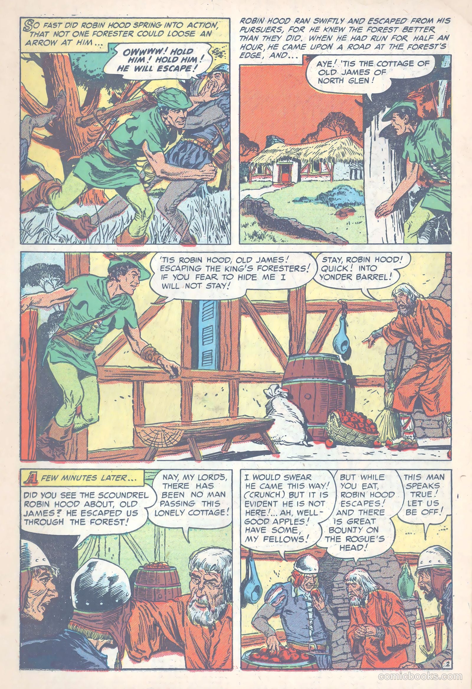 The Adventures of Robin Hood #5 — page 26 of 36