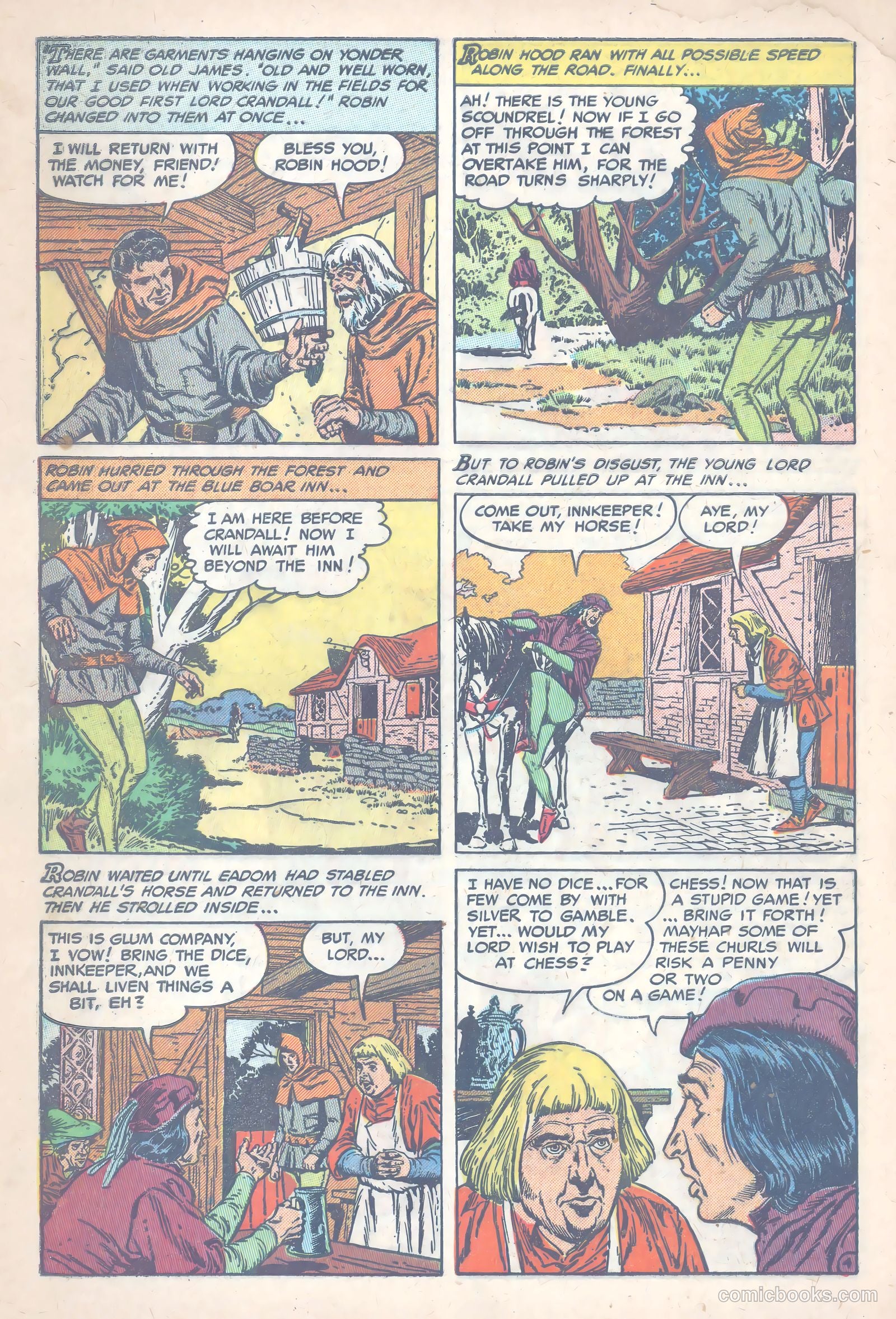 The Adventures of Robin Hood #5 — page 28 of 36