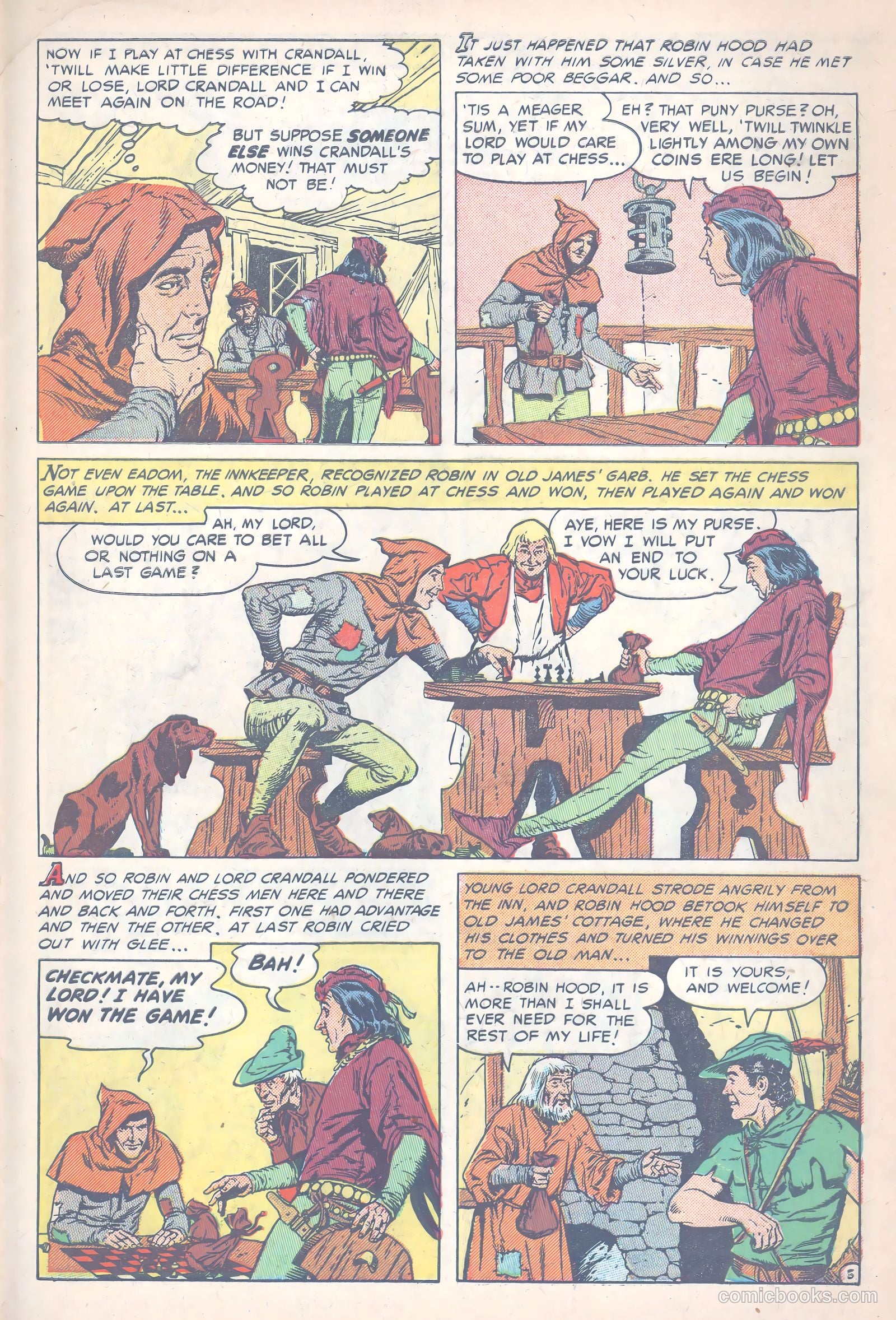 The Adventures of Robin Hood #5 — page 29 of 36