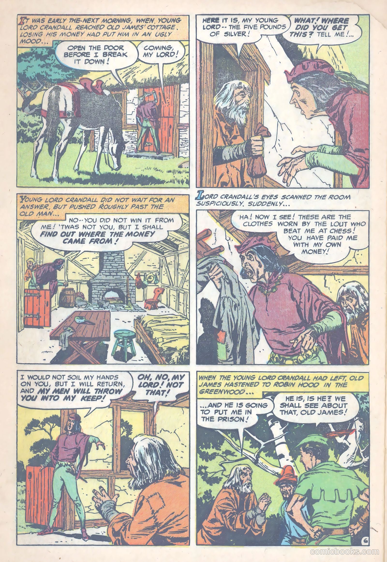 The Adventures of Robin Hood #5 — page 30 of 36