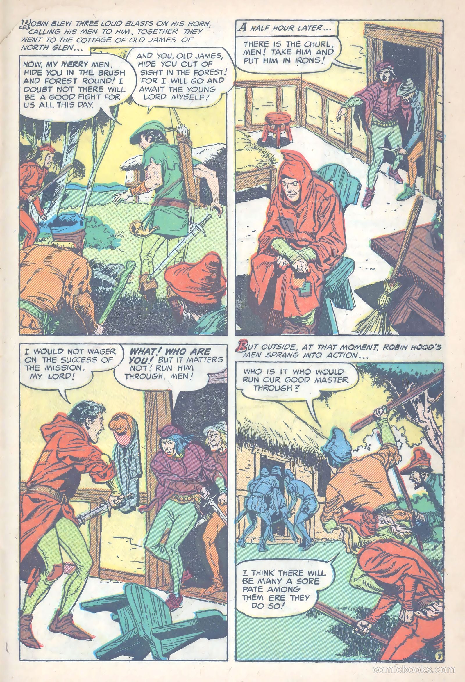 The Adventures of Robin Hood #5 — page 31 of 36