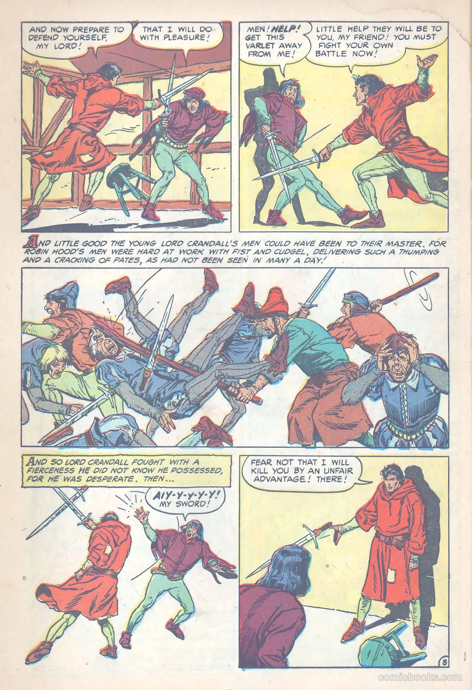 The Adventures of Robin Hood #5 — page 32 of 36