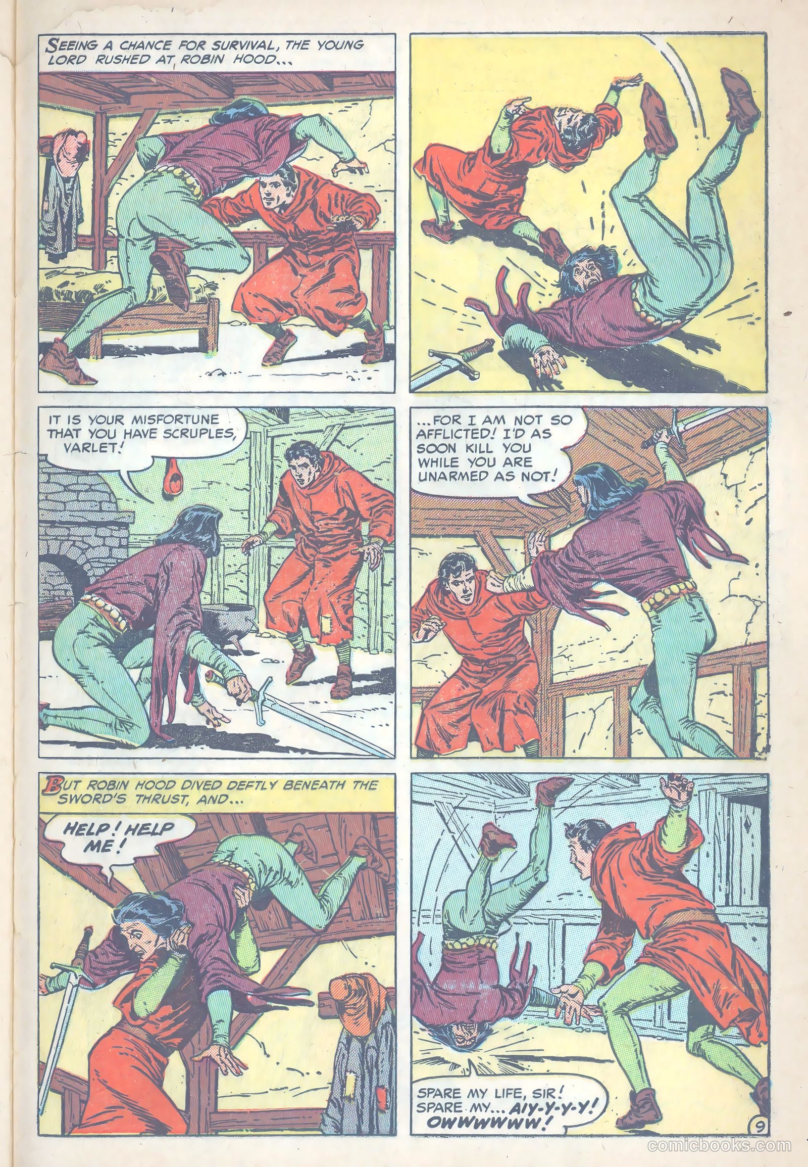 The Adventures of Robin Hood #5 — page 33 of 36