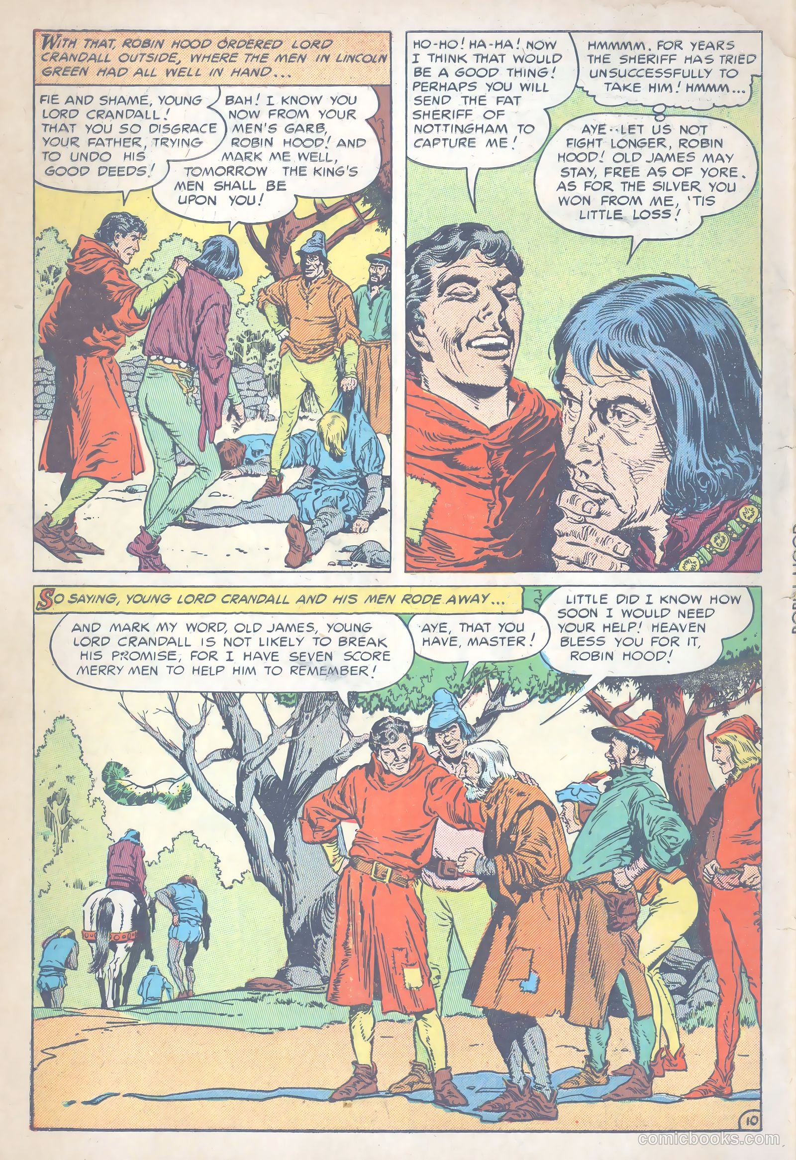 The Adventures of Robin Hood #5 — page 34 of 36