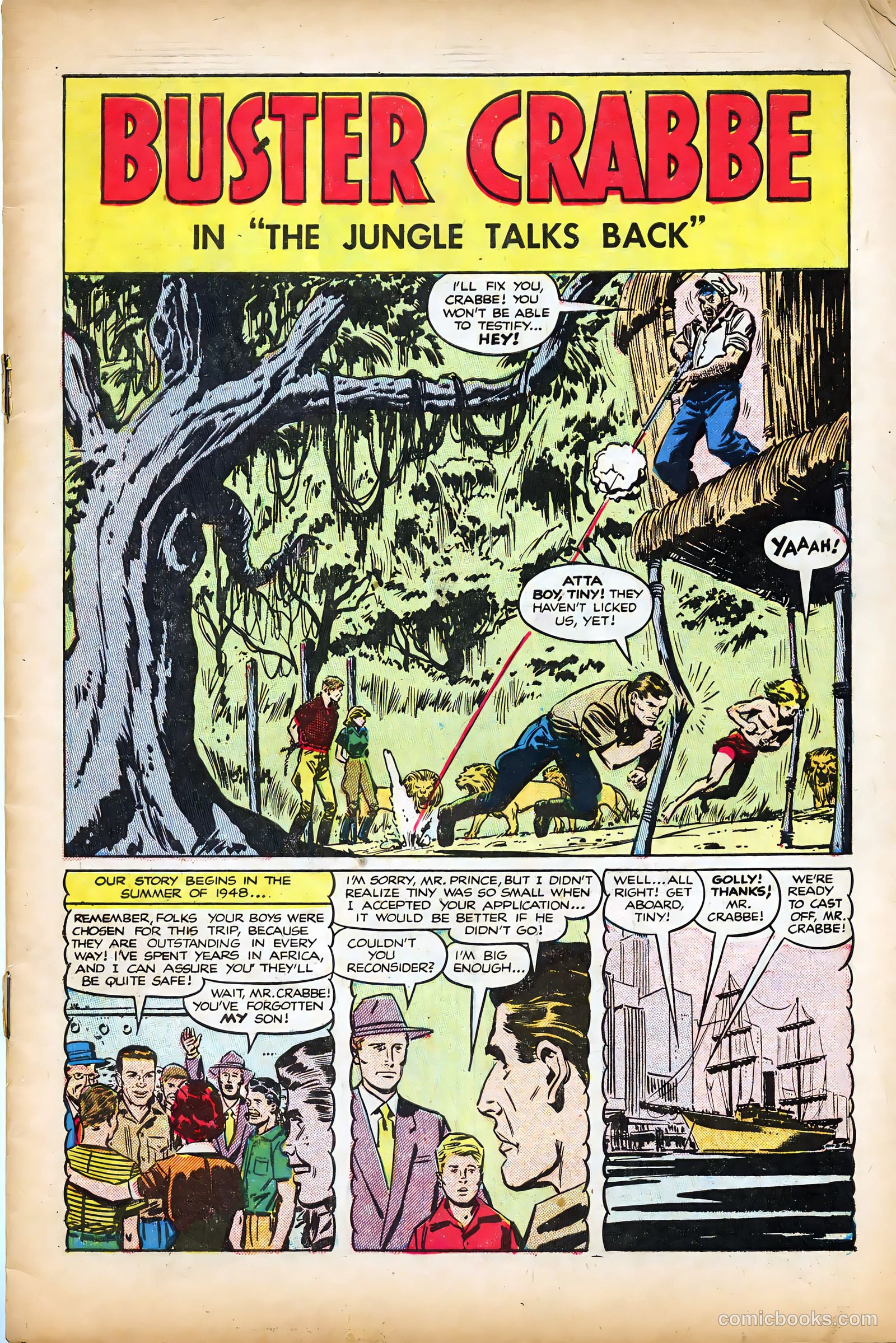 The Amazing Adventures of Buster Crabbe #1 — page 3 of 36