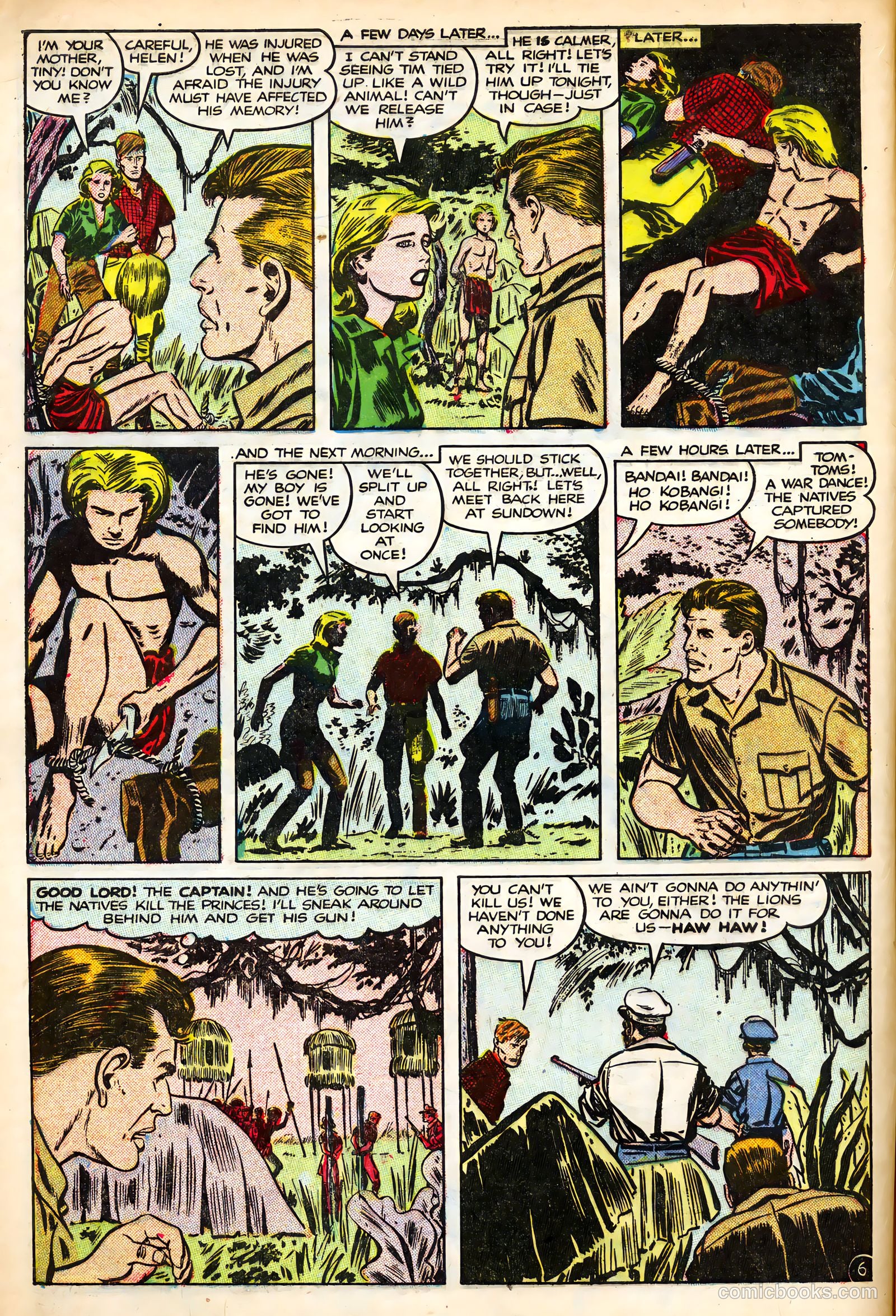 The Amazing Adventures of Buster Crabbe #1 — page 8 of 36