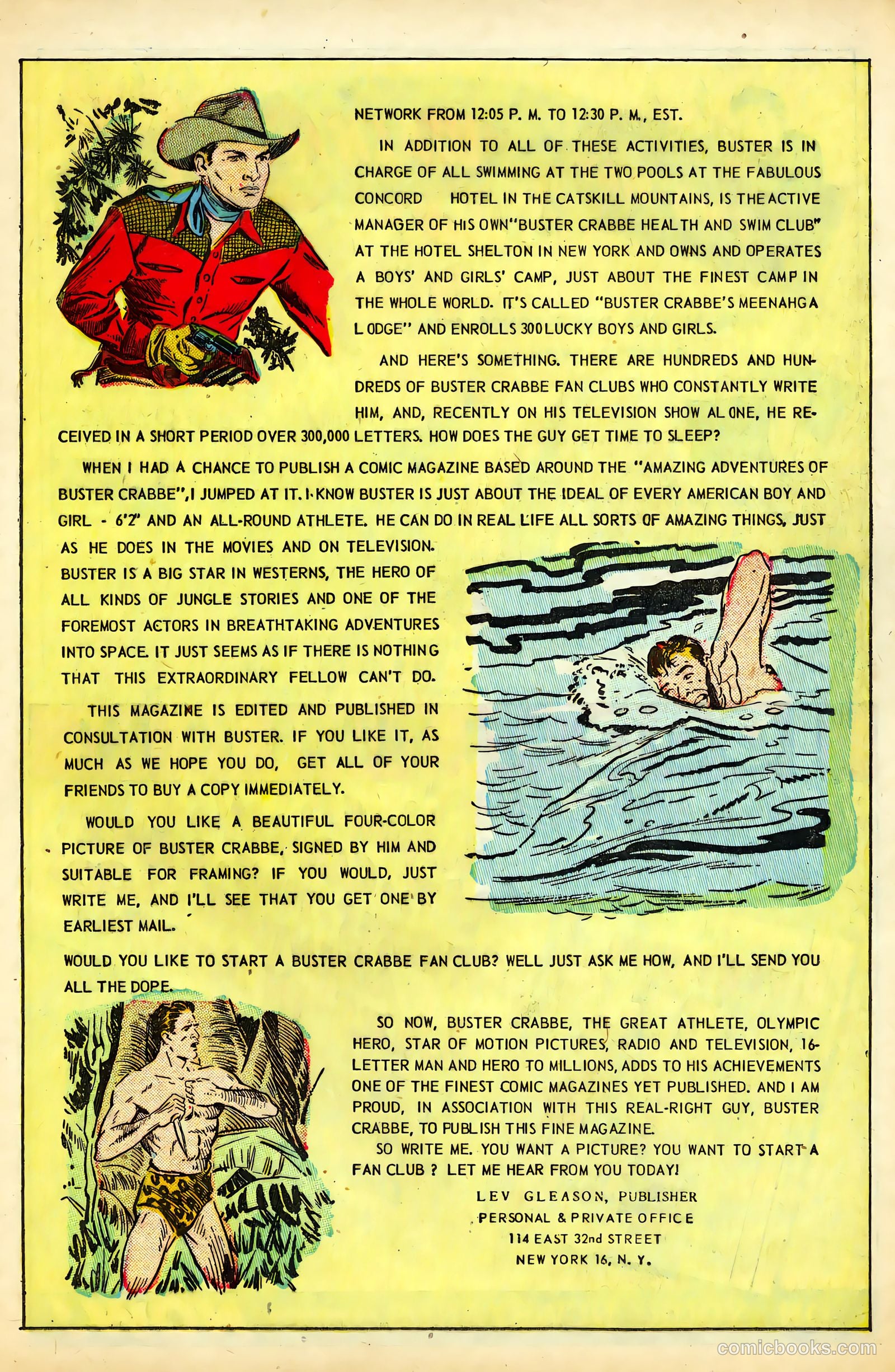 The Amazing Adventures of Buster Crabbe #1 — page 13 of 36