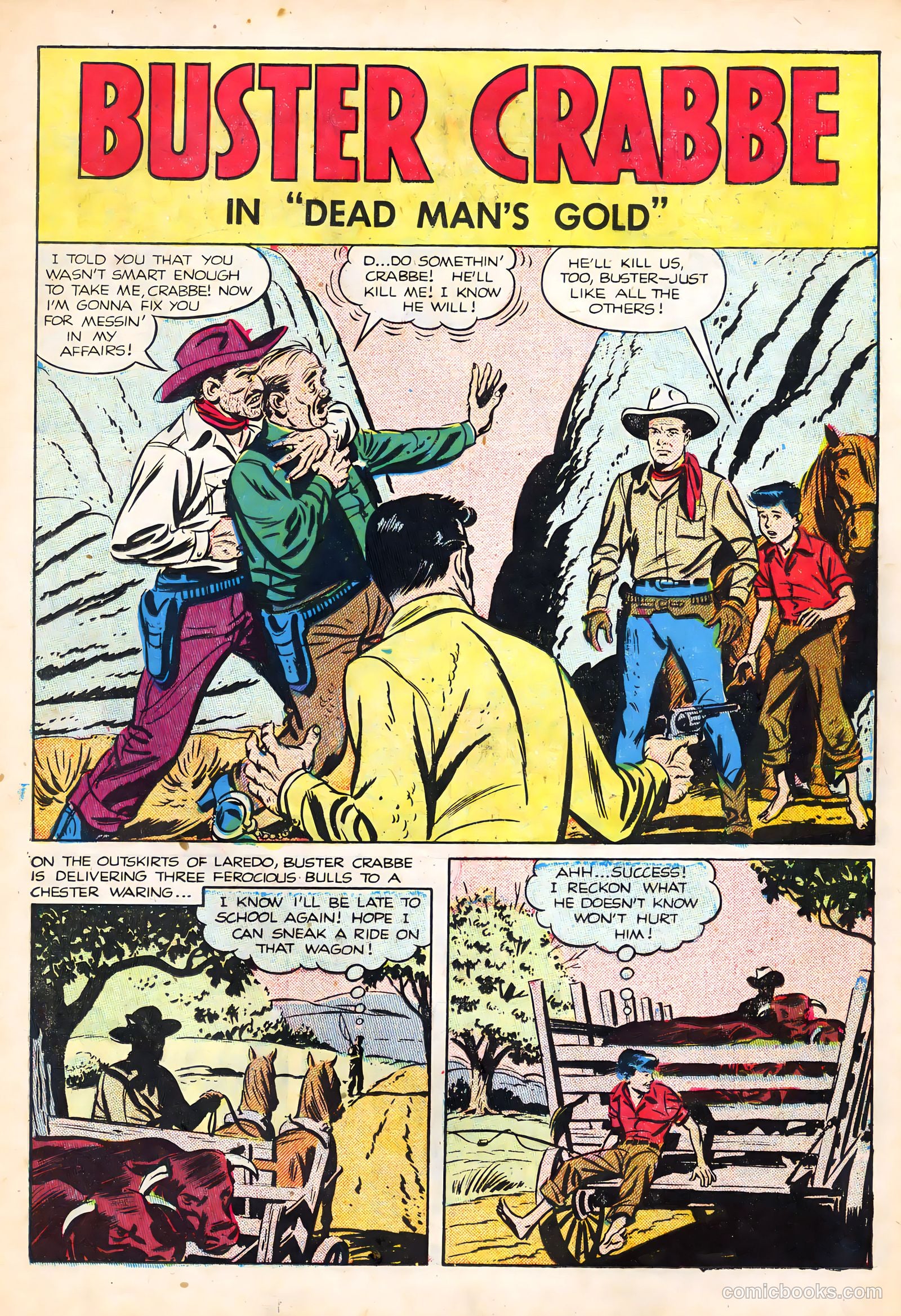 The Amazing Adventures of Buster Crabbe #1 — page 15 of 36